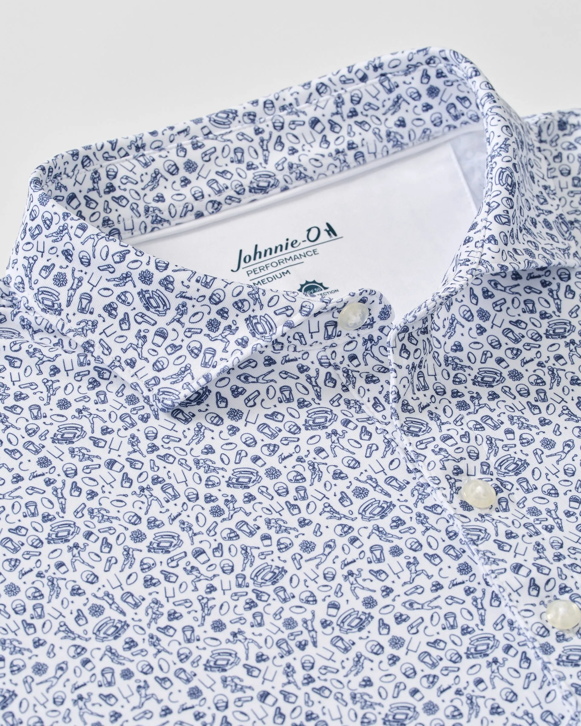 Performance Jersey Polo - Gridiron sold by Johnnie-O product image thumbnail 2