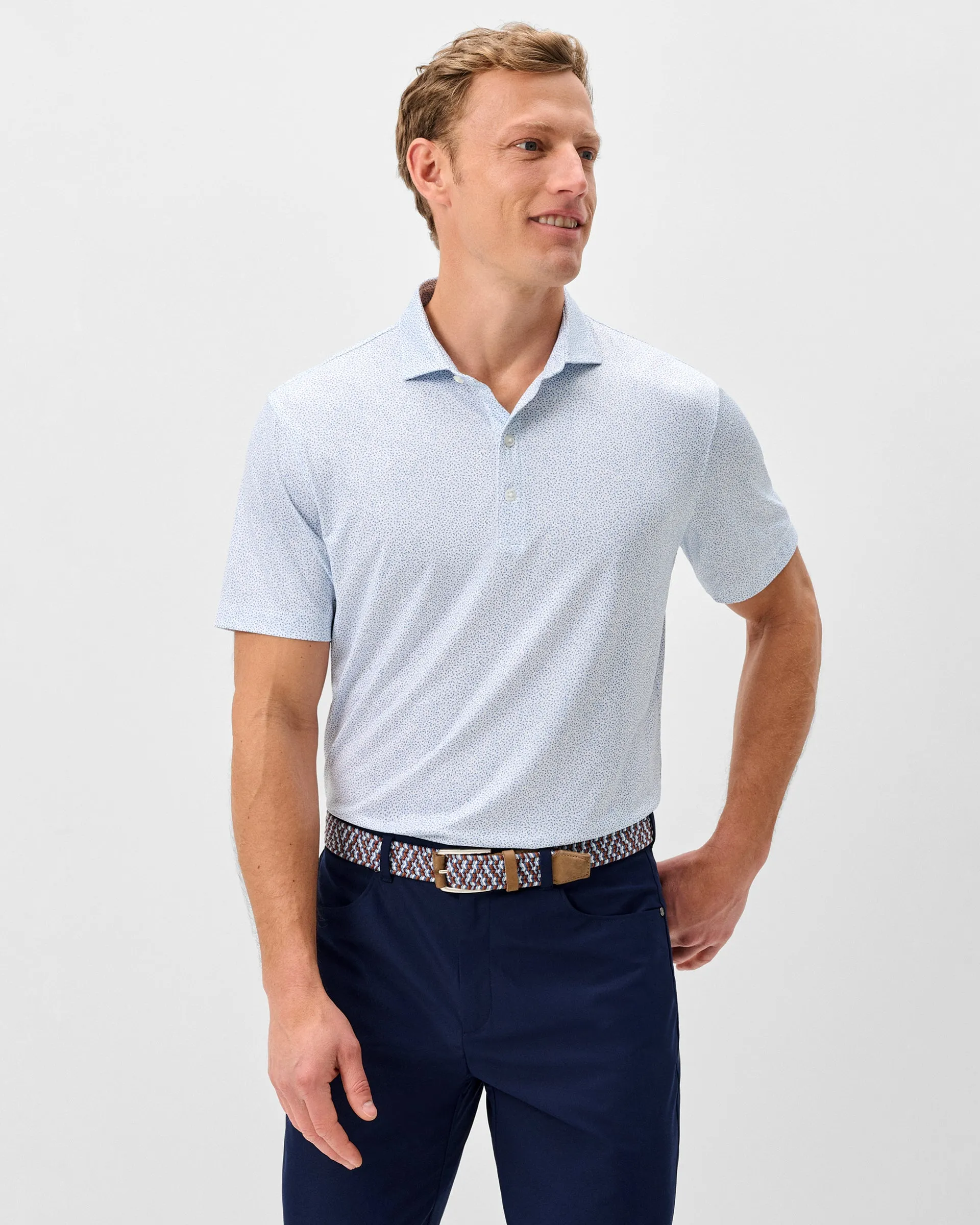 Performance Jersey Polo - Autumn Neat sold by Johnnie-O product image thumbnail 2