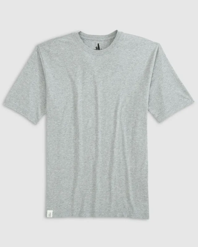 Heathered Spencer Cotton T-Shirt made by Johnnie-O