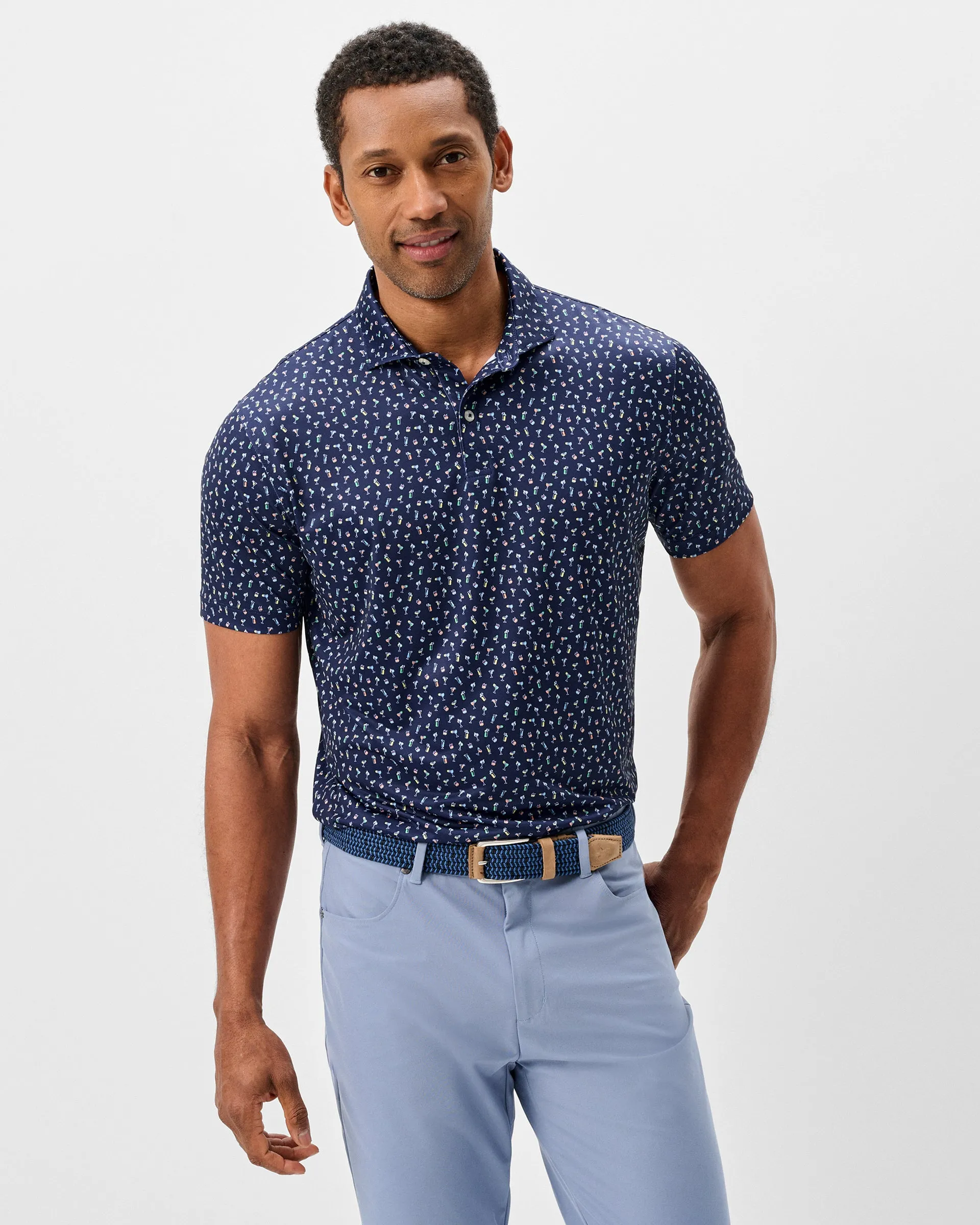 Performance Jersey Polo - Pop Tails sold by Johnnie-O product image thumbnail 2