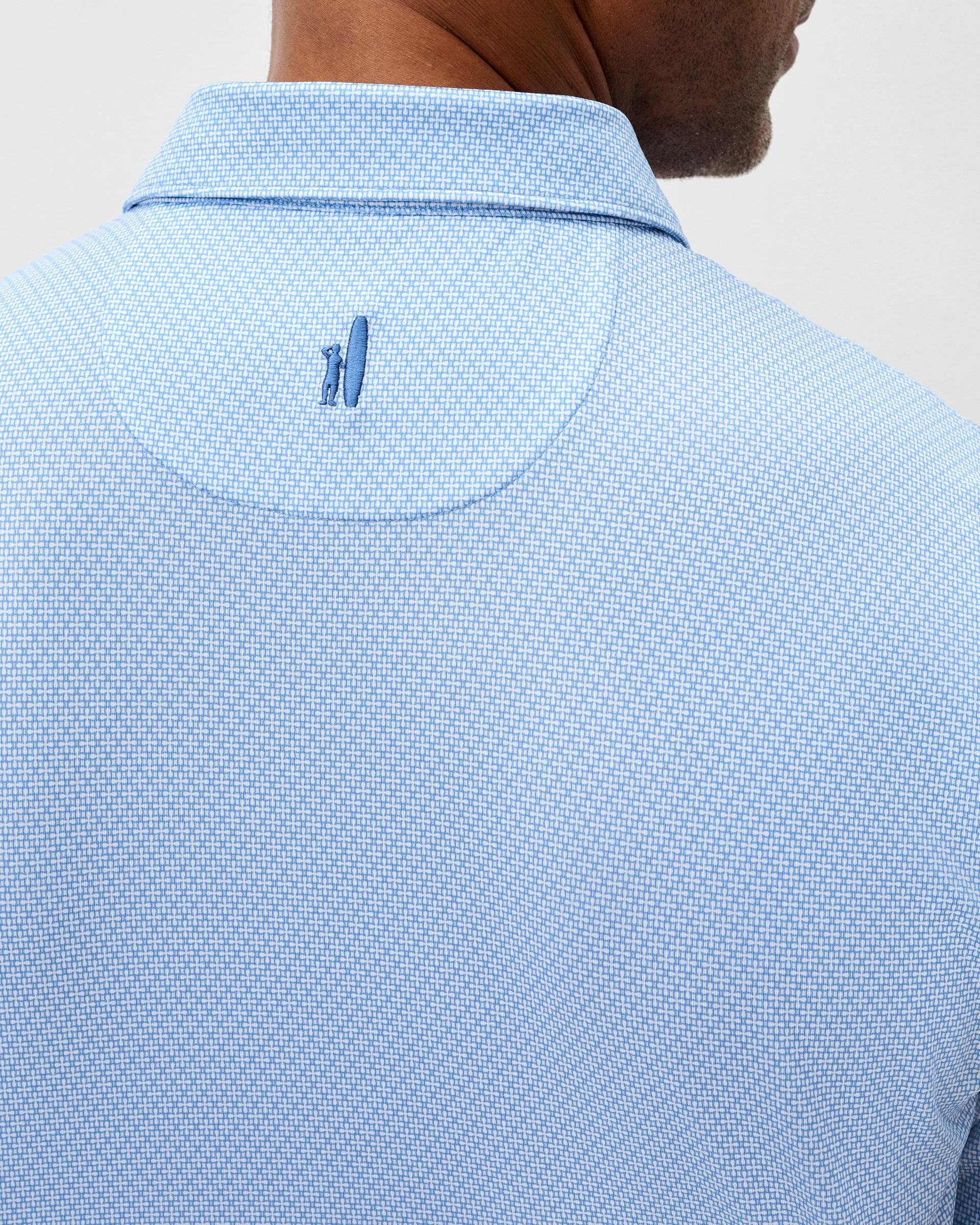 Performance Jersey Polo - Tile Neat sold by Johnnie-O product image thumbnail 3