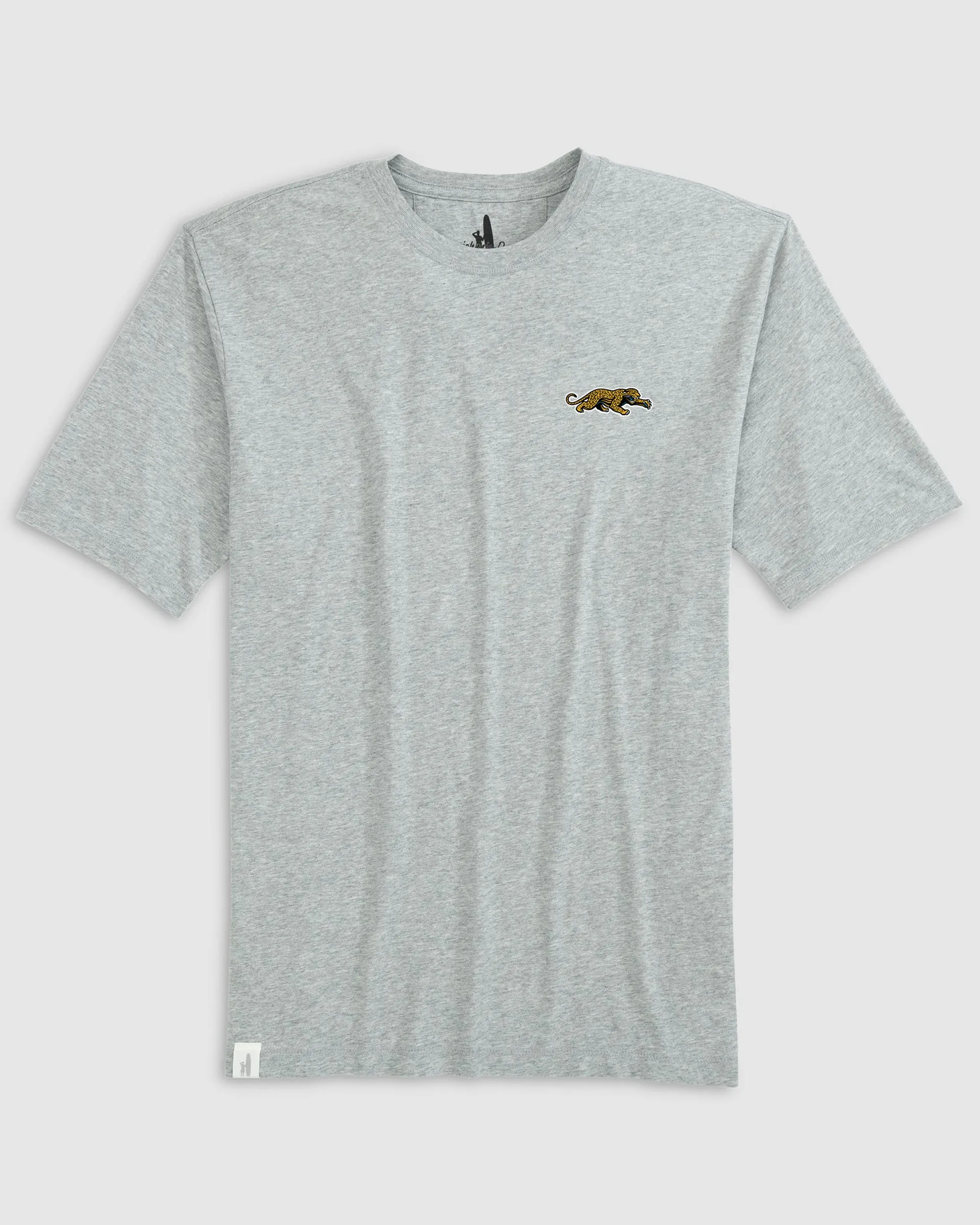 Jacksonville Jaguars Heathered Spencer Crewneck T-Shirt - Classic Logo sold by Johnnie-O product image thumbnail 2