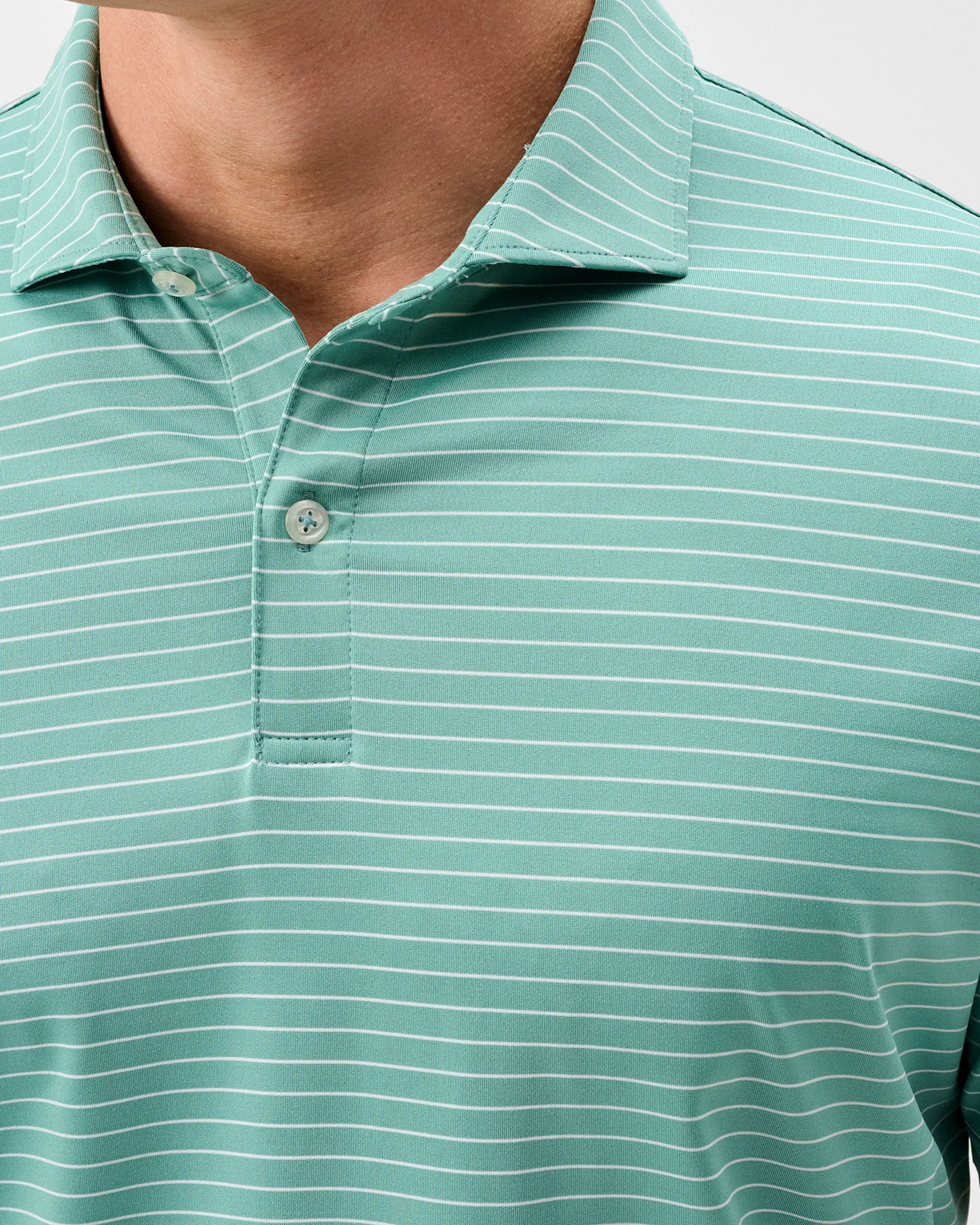 Performance Jersey Polo - Beau Stripe sold by Johnnie-O