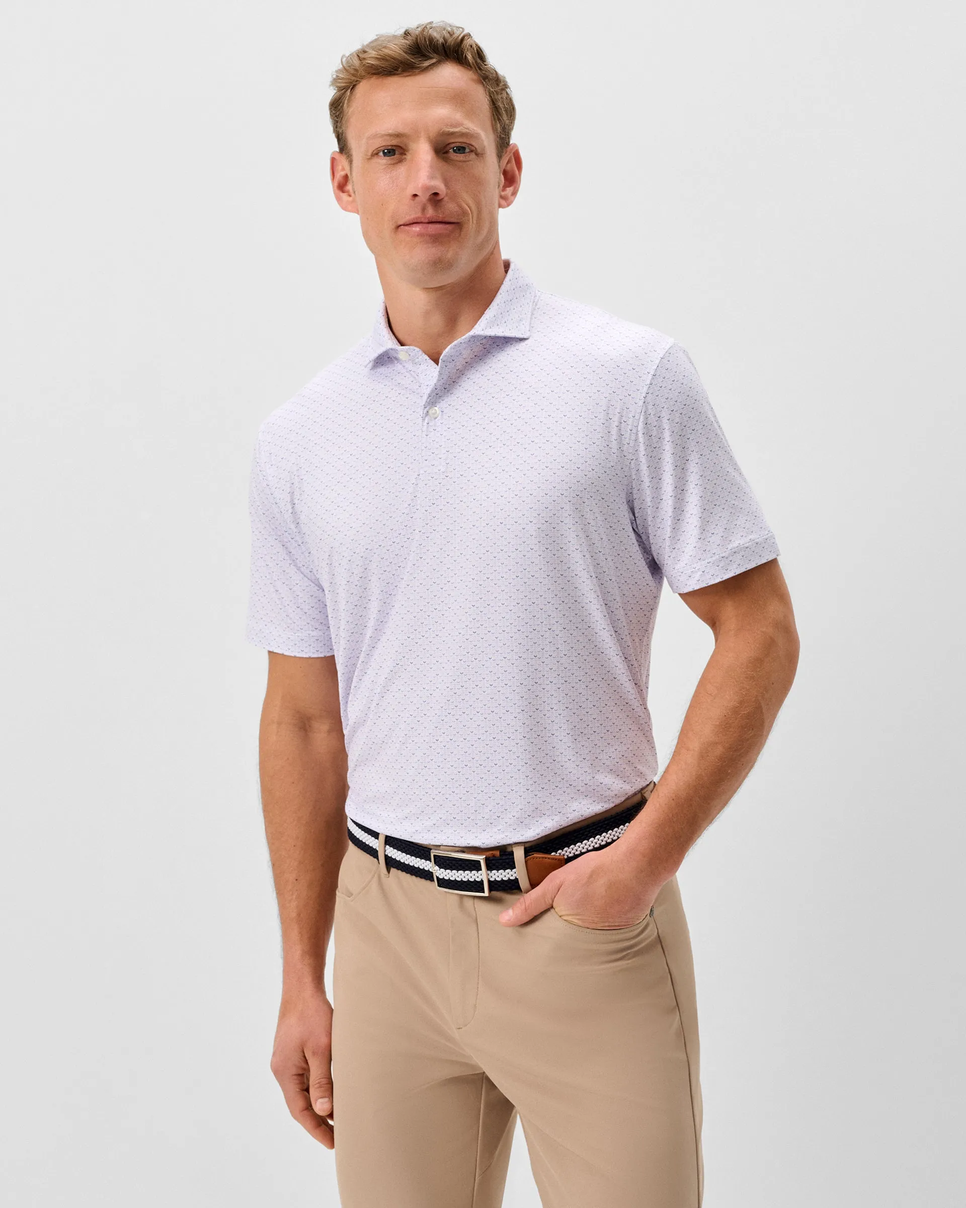 Performance Featherweight Polo - Fall Flower sold by Johnnie-O product image thumbnail 2