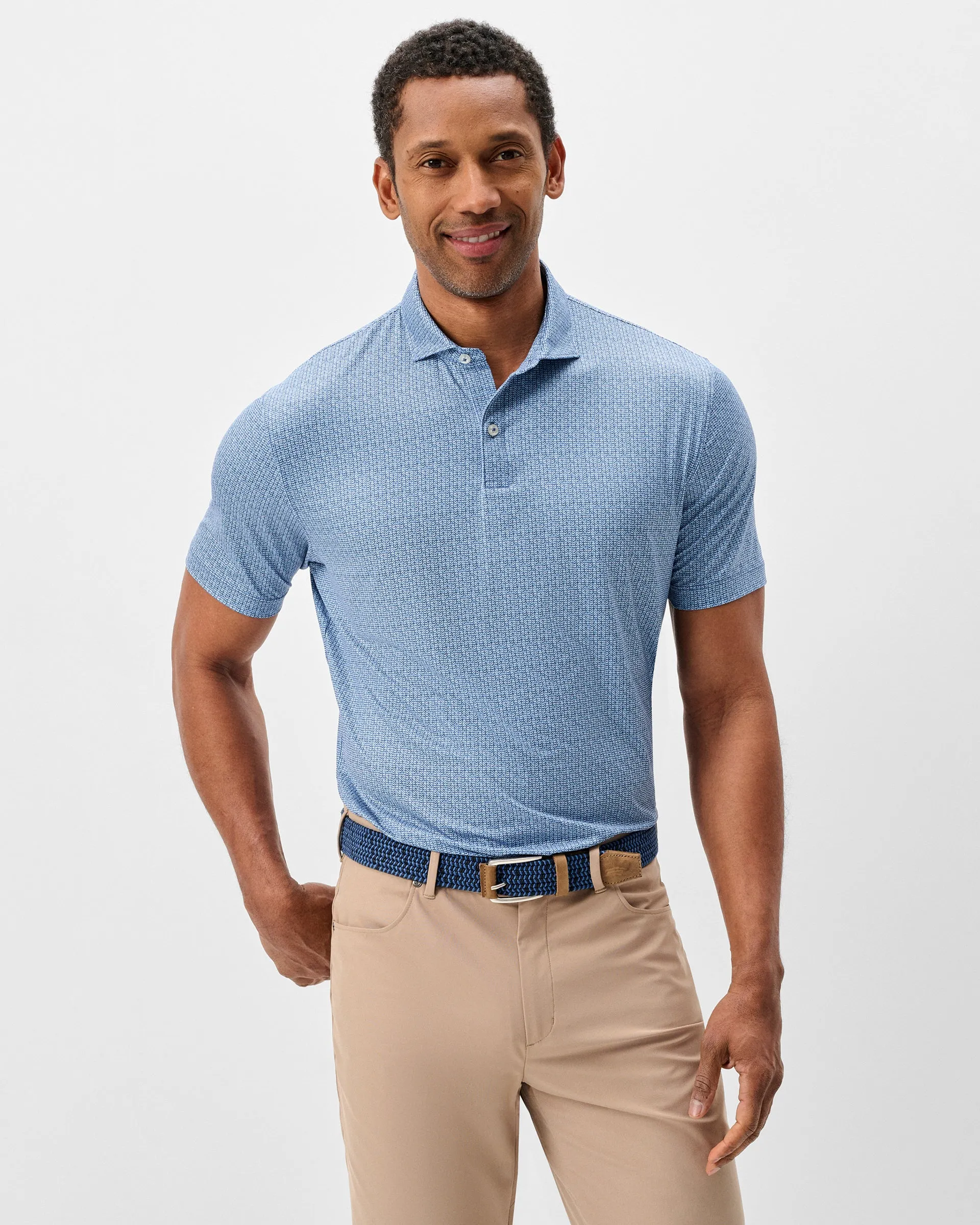 Performance Featherweight Polo - Fall Flower sold by Johnnie-O product image thumbnail 2