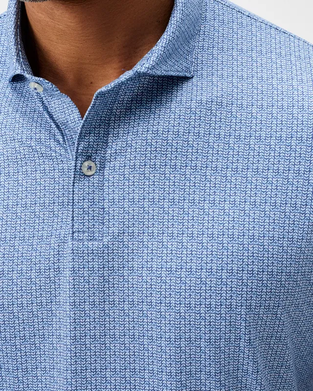 Performance Featherweight Polo - Fall Flower made by Johnnie-O