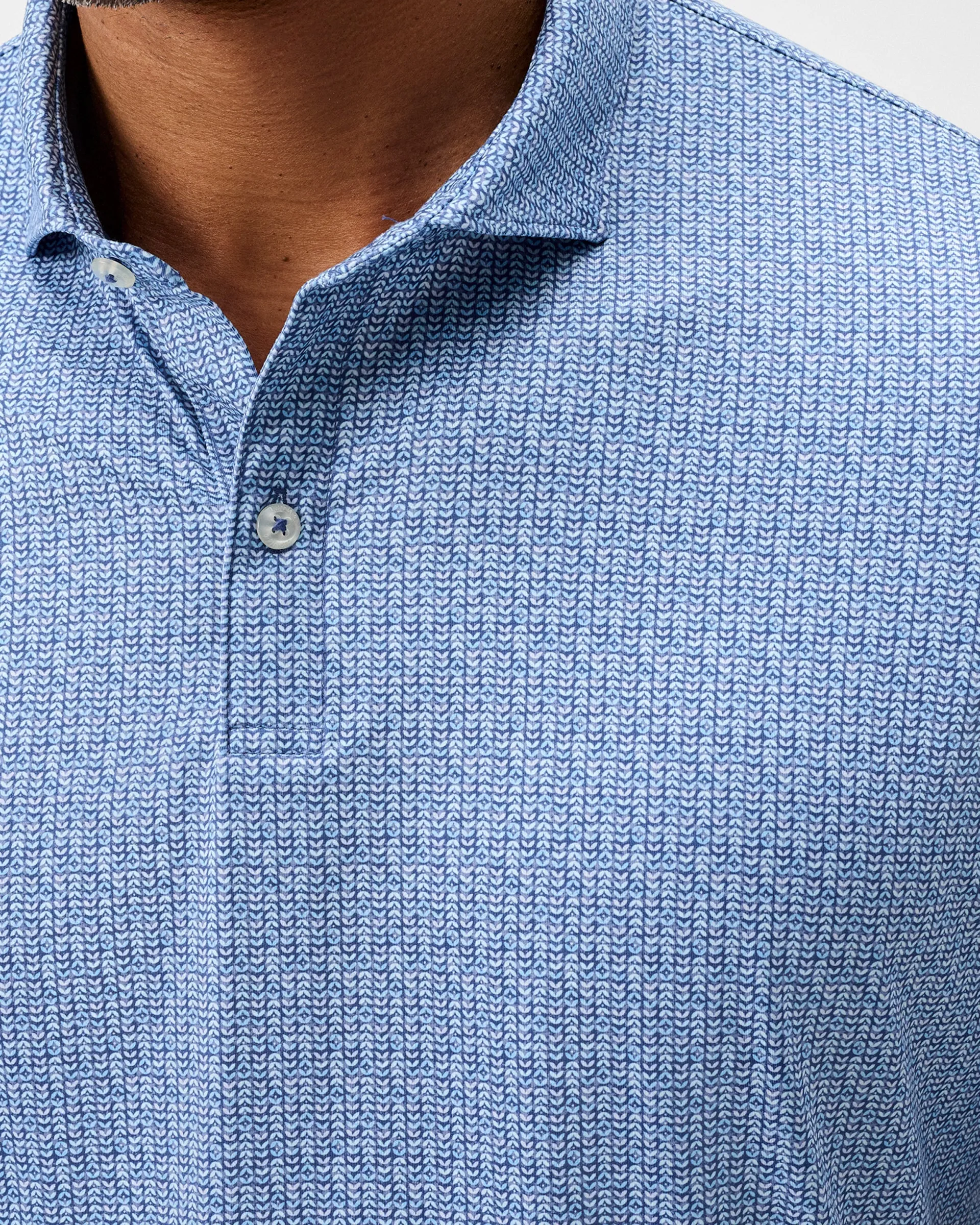 Performance Featherweight Polo - Fall Flower sold by Johnnie-O