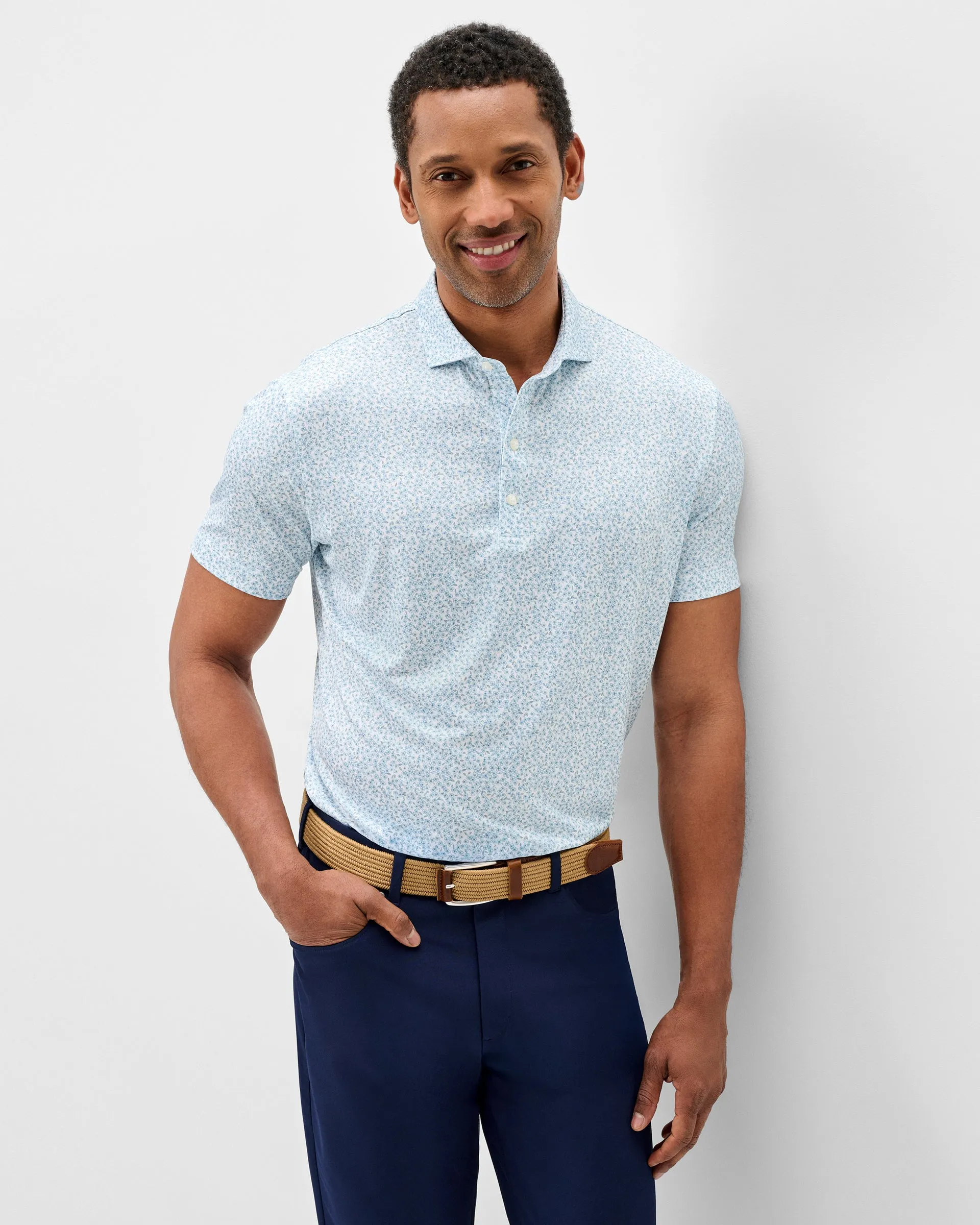 Performance Jersey Polo - Watercolors sold by Johnnie-O product image thumbnail 2
