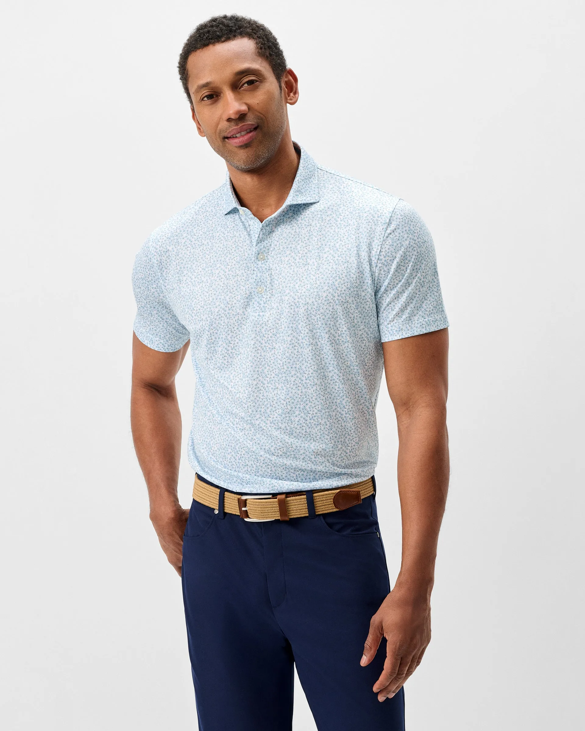 Performance Jersey Polo - Watercolors sold by Johnnie-O product image thumbnail 4