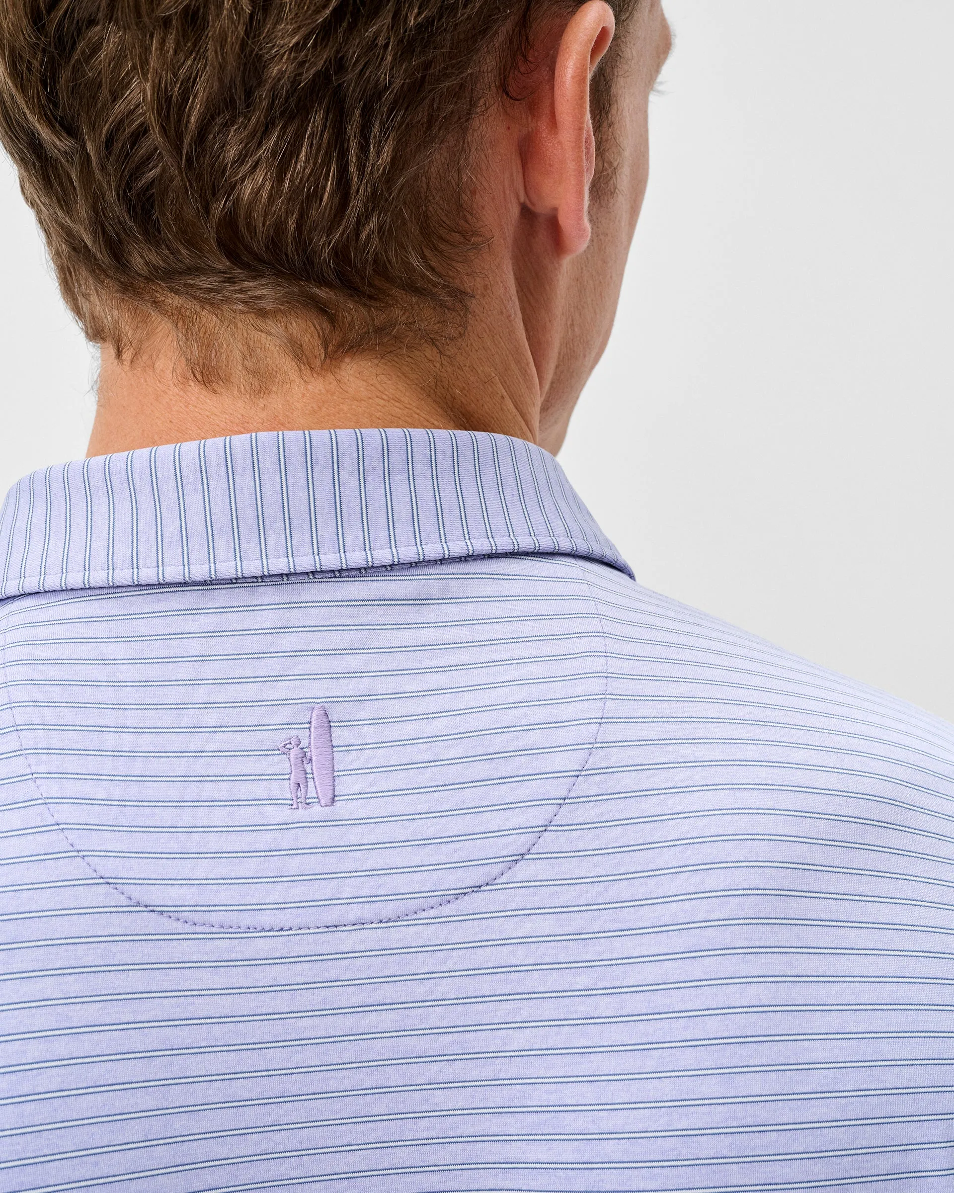 Performance Jersey Polo - Michael Stripe sold by Johnnie-O product image thumbnail 3