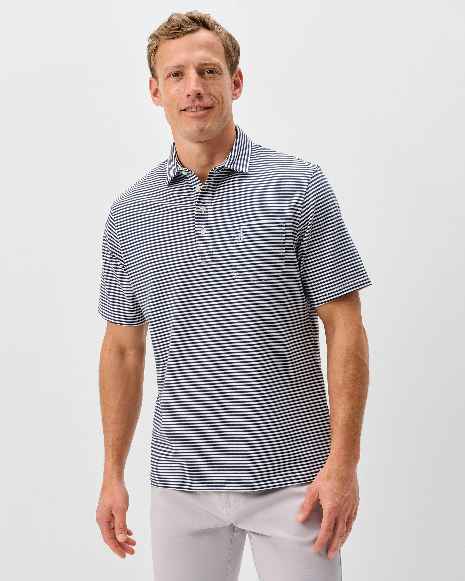 Original 4-Button Polo - Jacks Stripe sold by Johnnie-O product image thumbnail 2