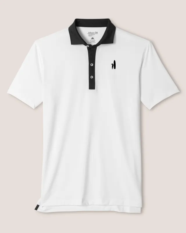 Custom Surfer Logo Performance Jersey Polo - Ramos made by Johnnie-O