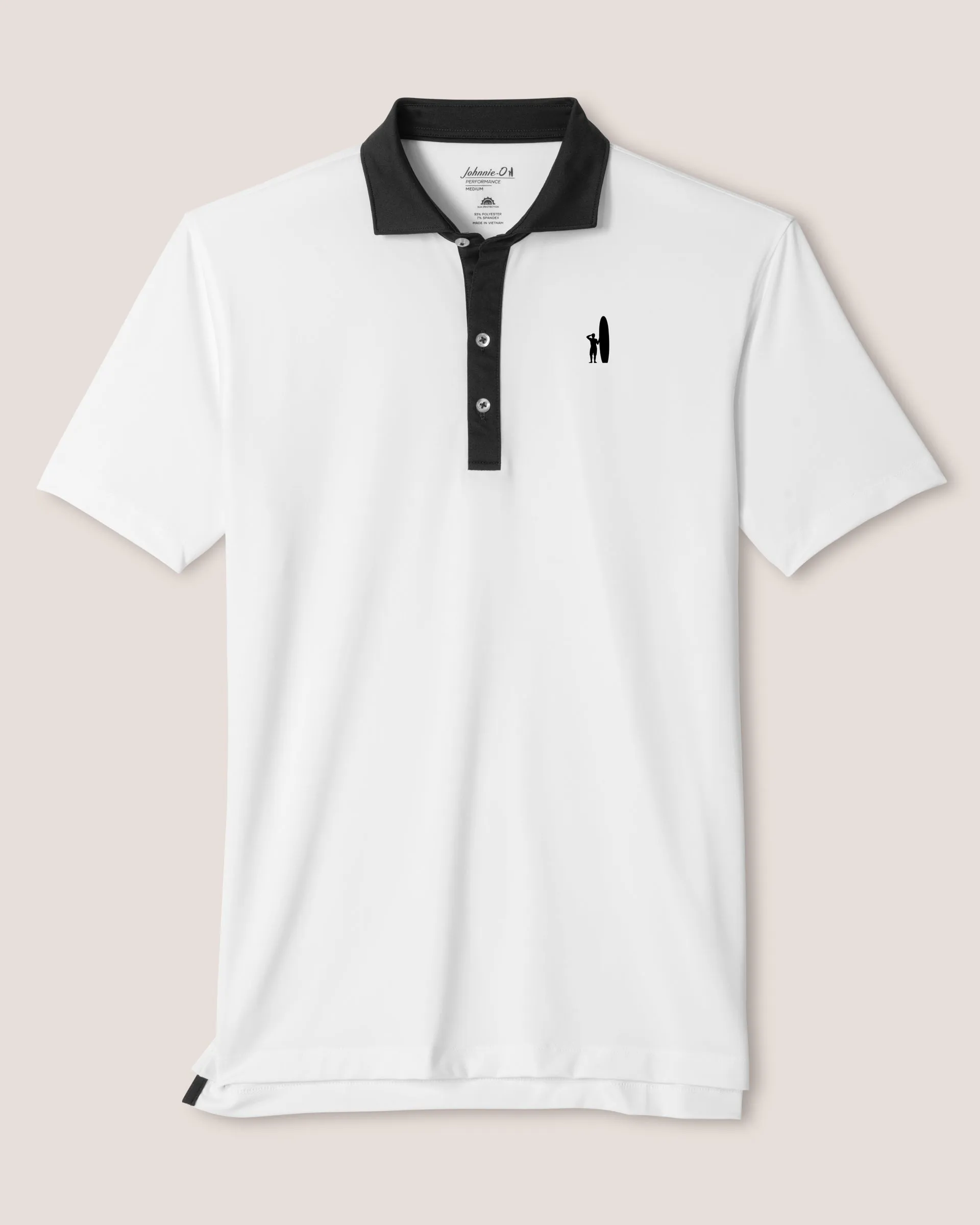 Custom Surfer Logo Performance Jersey Polo - Ramos sold by Johnnie-O