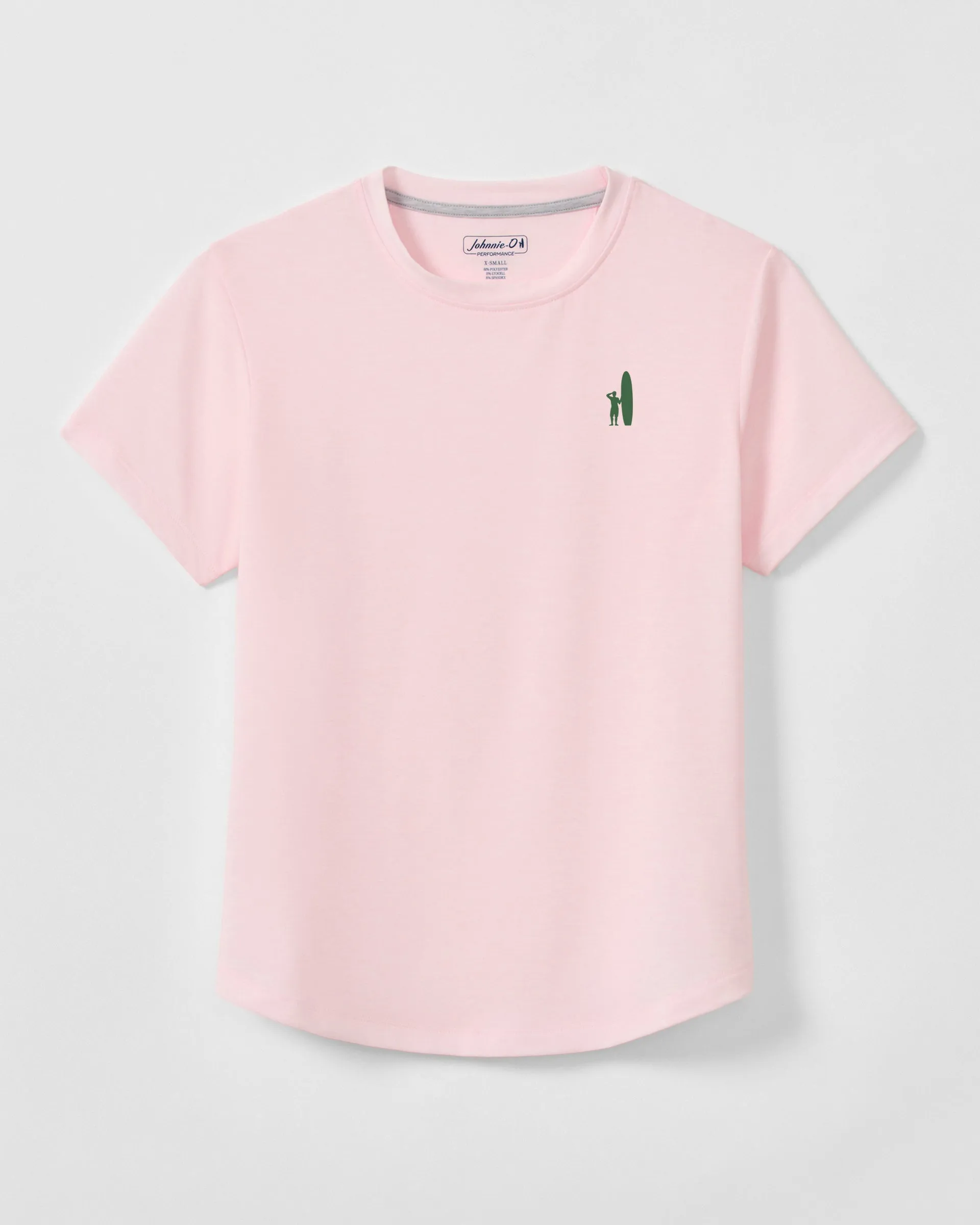 Women's Custom Surfer Logo Course Performance T-Shirt sold by Johnnie-O product image thumbnail 2