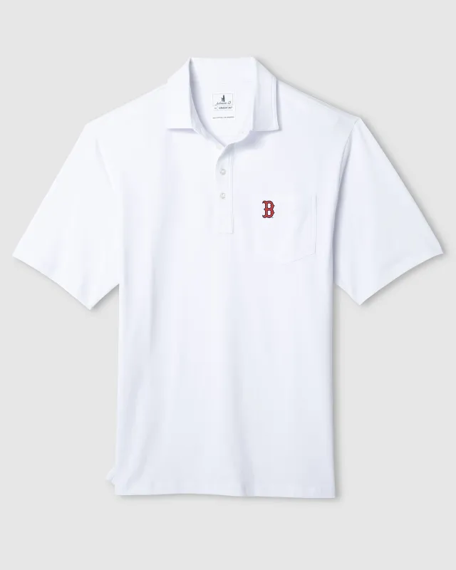 Boston Red Sox Original 4-Button Polo made by Johnnie-O