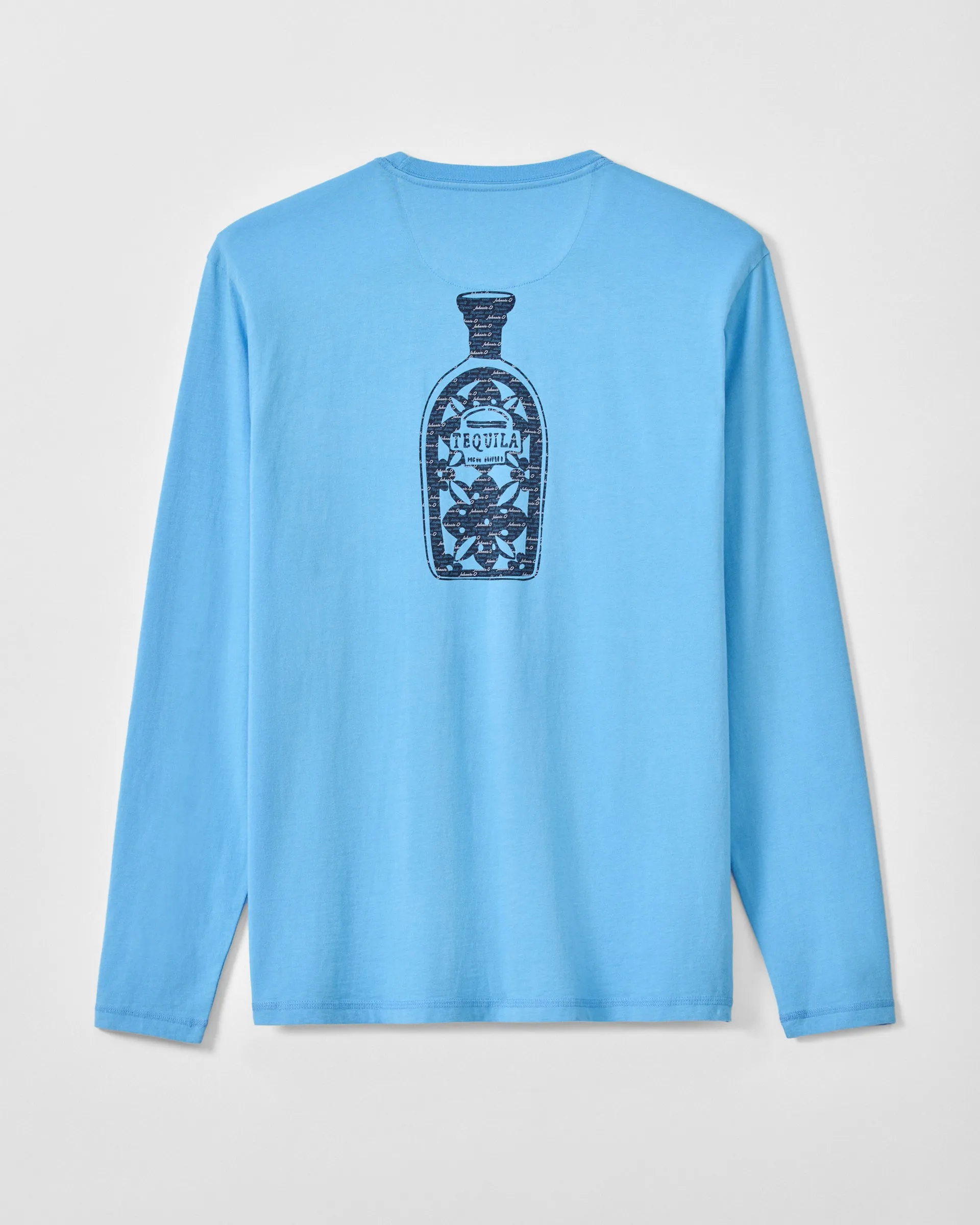 Long Sleeve Pocket T-Shirt - Blue Agave sold by Johnnie-O product image thumbnail 4