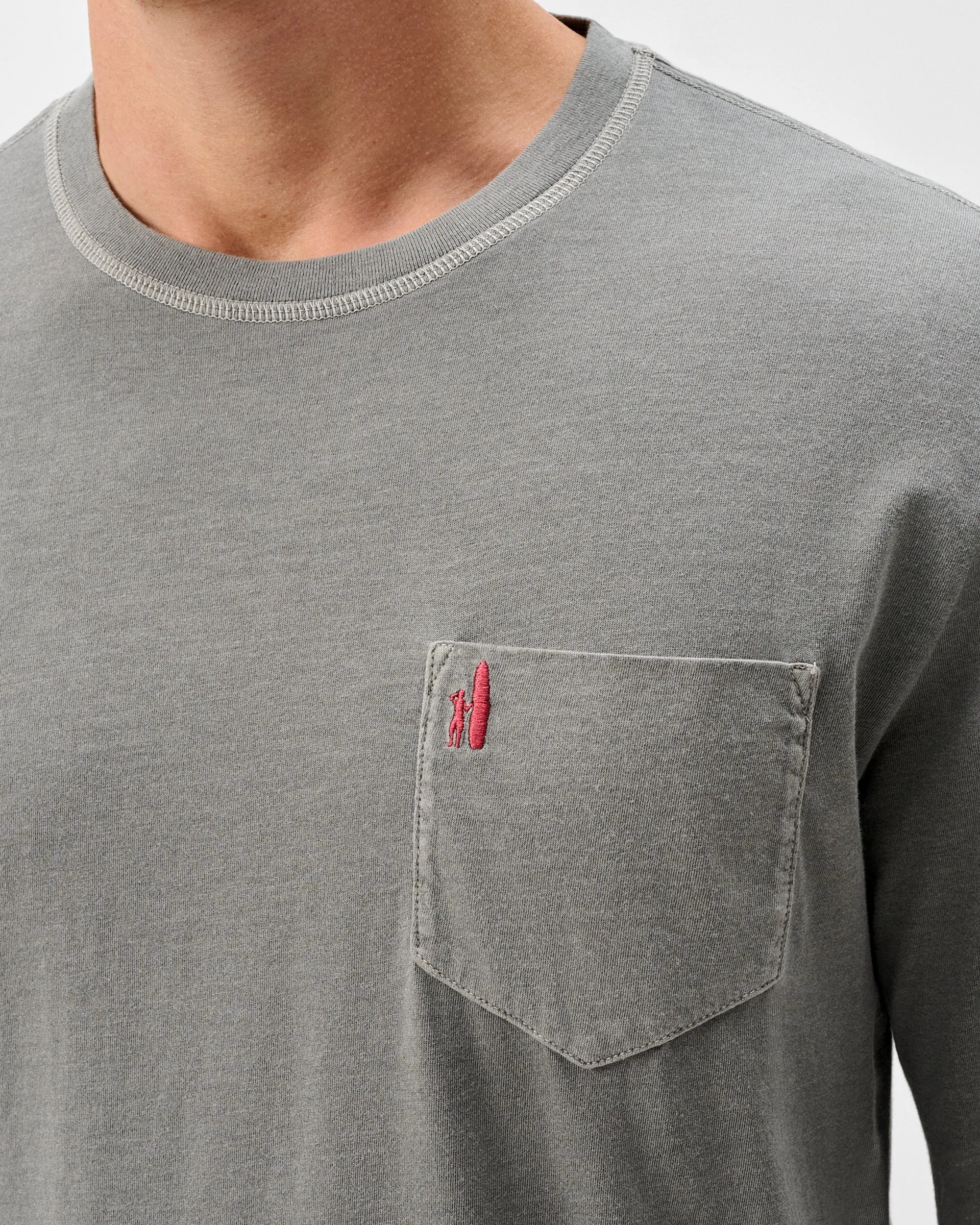 Brennan Long Sleeve Cotton Blend T-Shirt sold by Johnnie-O product image thumbnail 2
