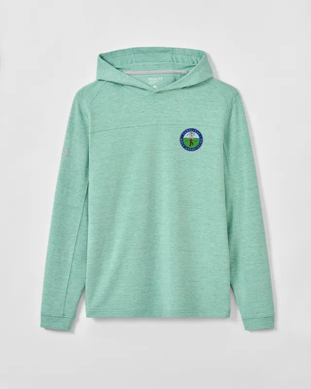 Carolinas Golf Association Remmy Midweight Performance Hoodie made by Johnnie-O