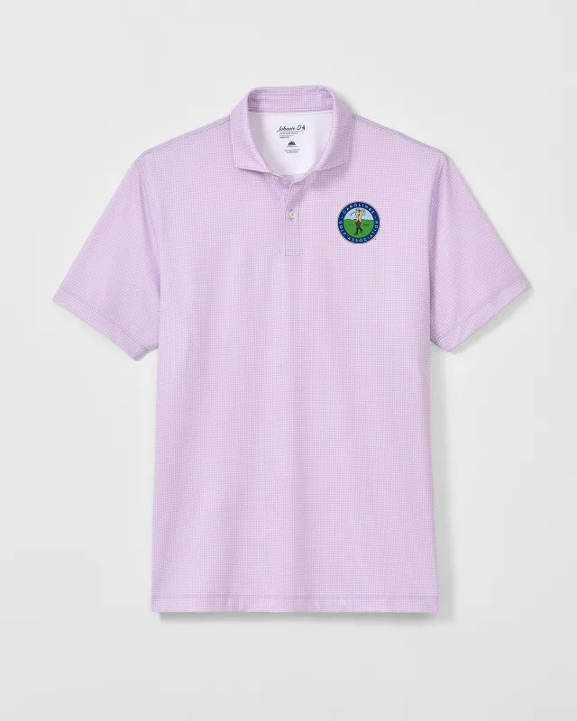 Carolinas Golf Association Performance Jersey Polo - Dot Neat made by Johnnie-O