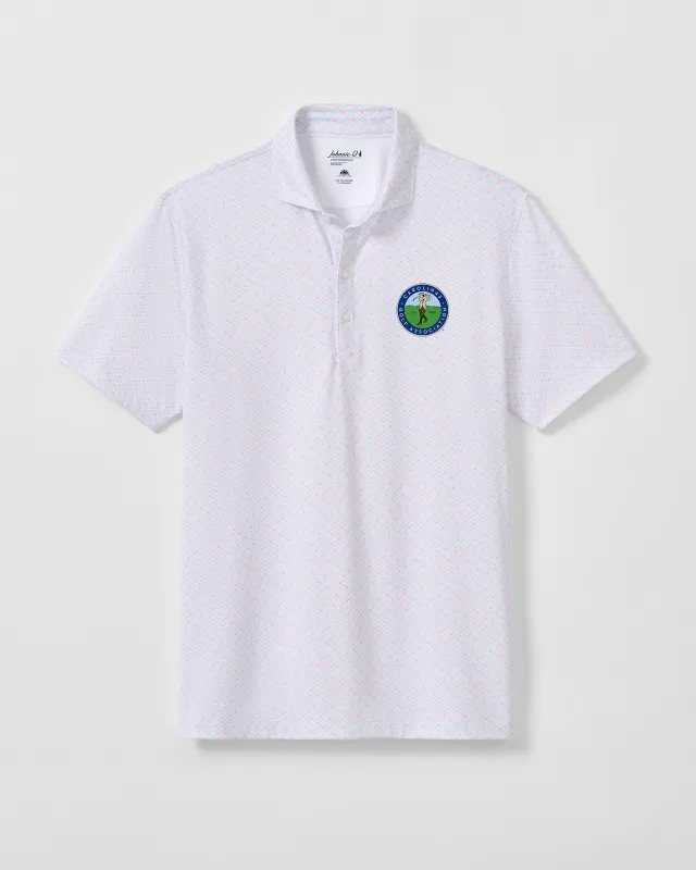 Carolinas Golf Association Performance Jersey Polo - Pip Floral made by Johnnie-O