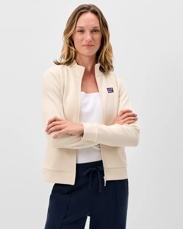 Women's New York Giants Pipa Performance Jacket made by Johnnie-O