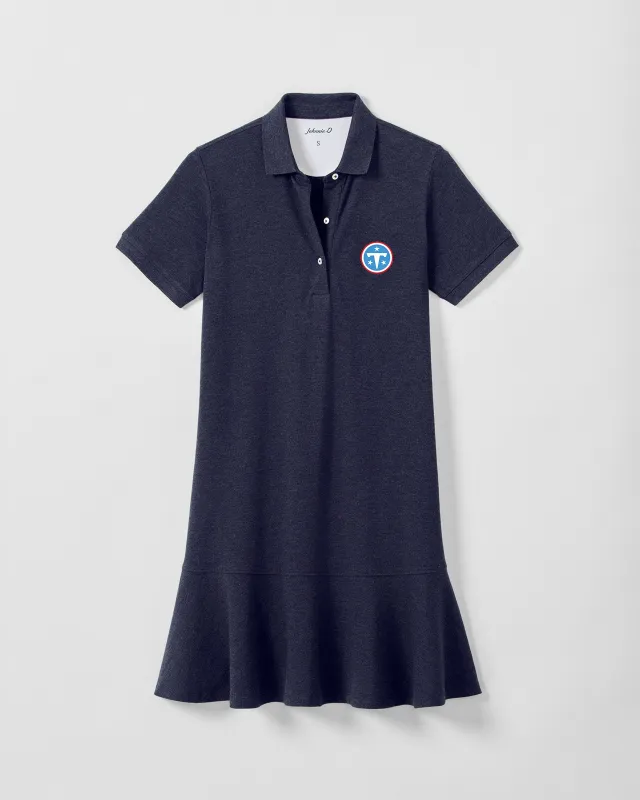 Women's Tennessee Titans Janie Pique Mini Polo Dress made by Johnnie-O