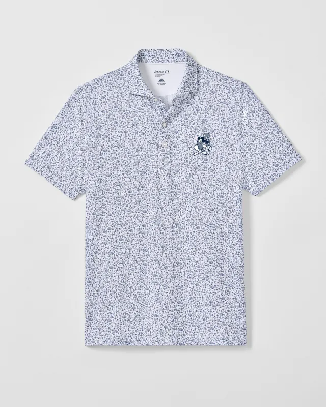 Dallas Cowboys Gridiron Performance Jersey Polo - Classic Logo made by Johnnie-O