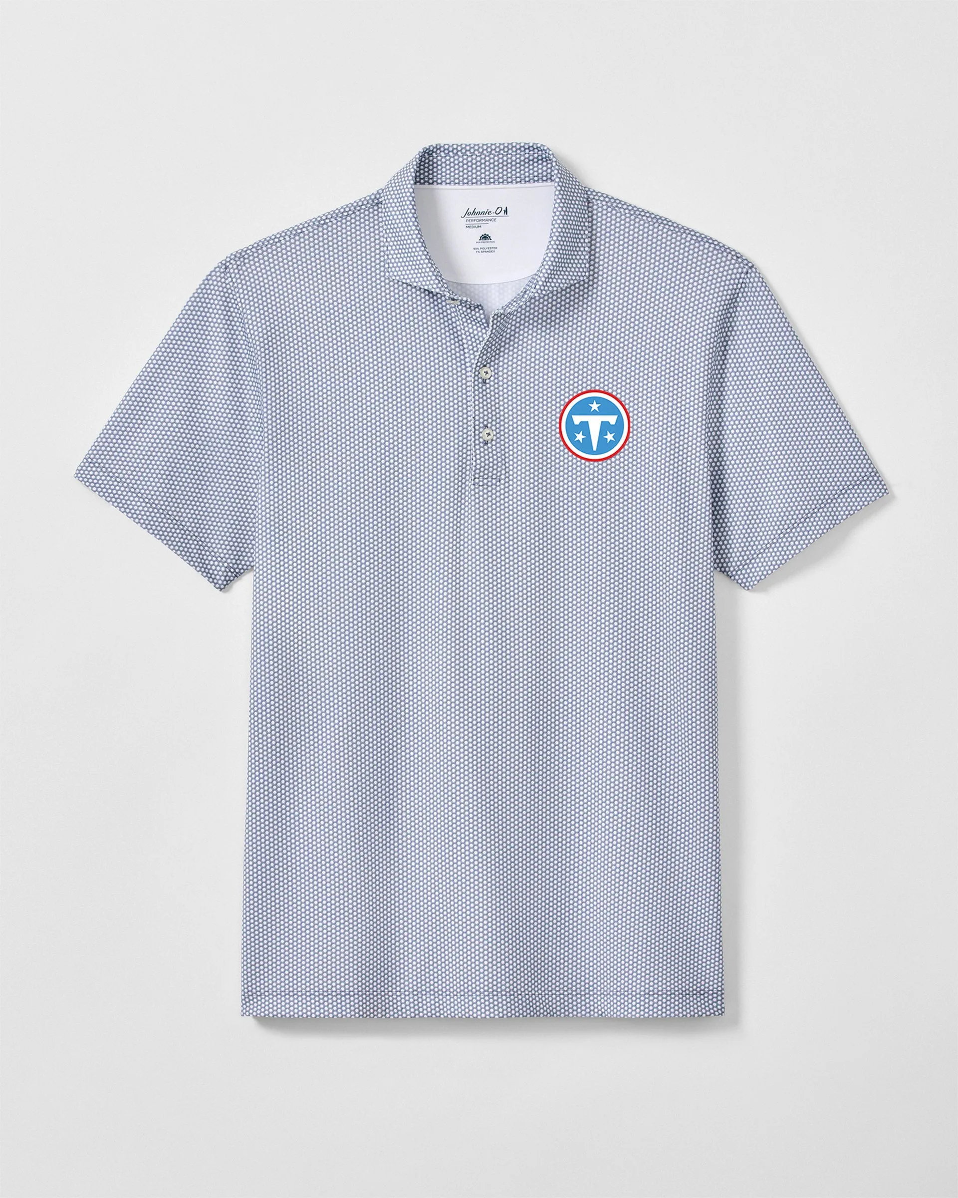 Tennessee Titans Hex Performance Jersey Polo sold by Johnnie-O