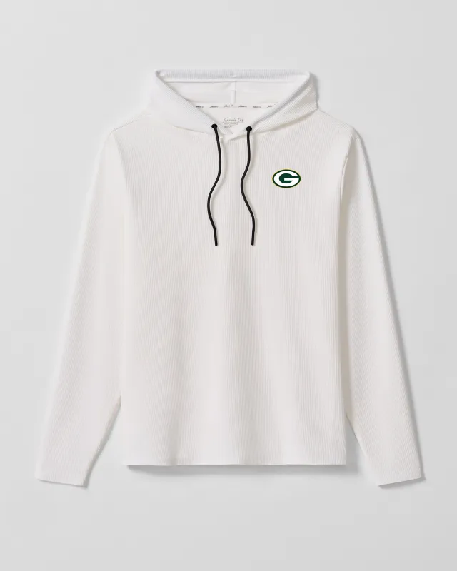 Green Bay Packers Hoppin Pop Performance Hoodie made by Johnnie-O