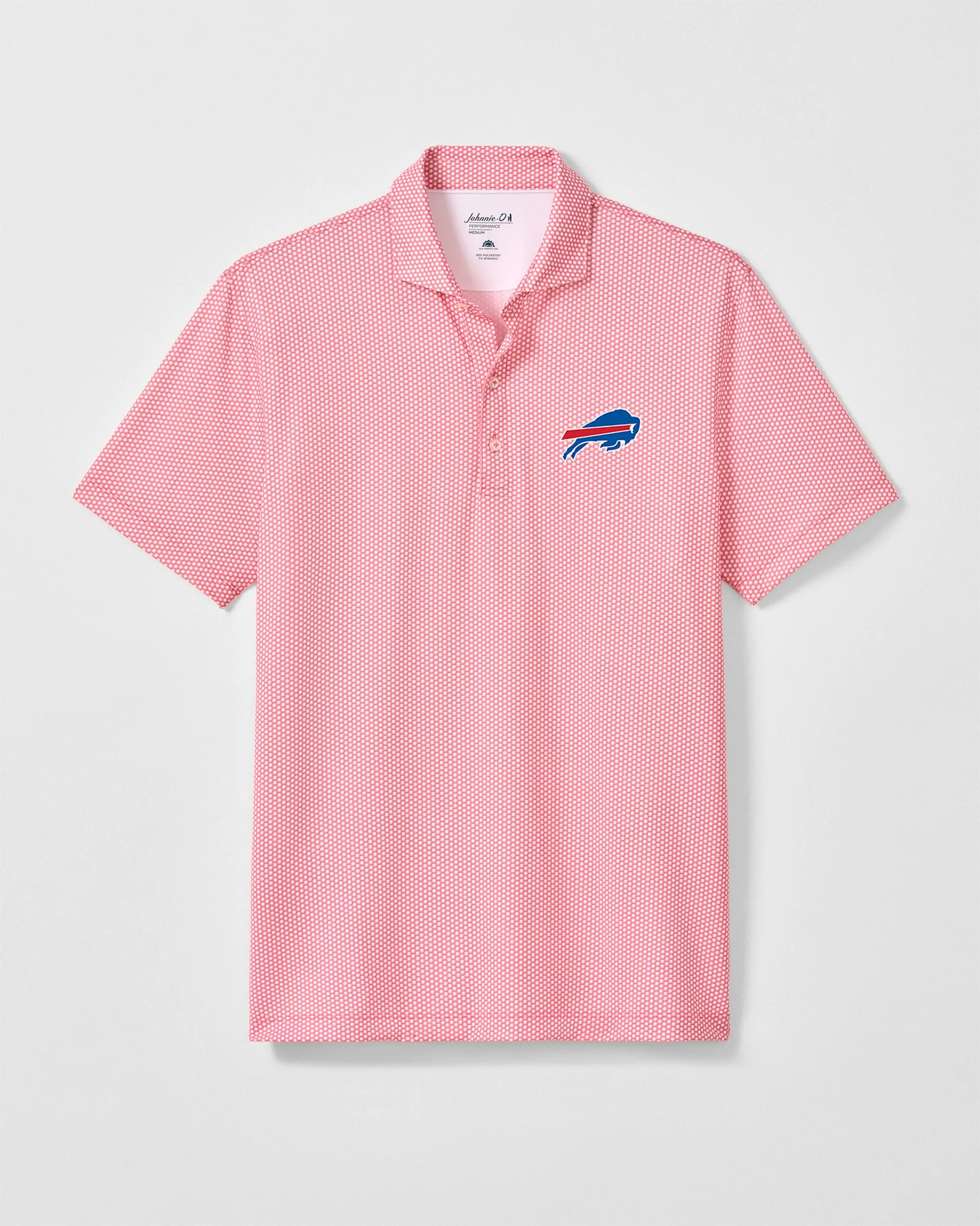 Buffalo Bills Hex Performance Jersey Polo sold by Johnnie-O product image thumbnail 2
