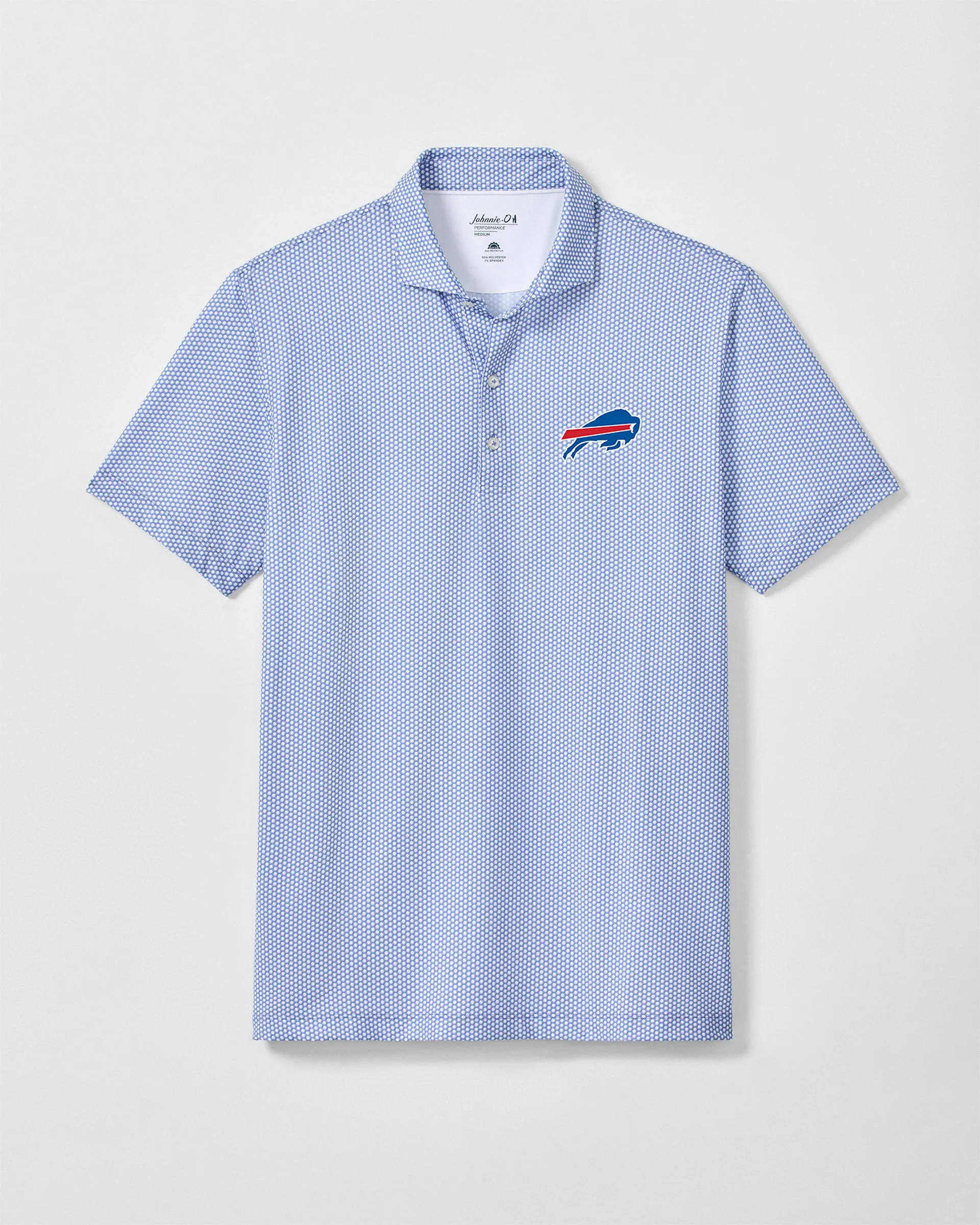 Buffalo Bills Hex Performance Jersey Polo sold by Johnnie-O product image thumbnail 3