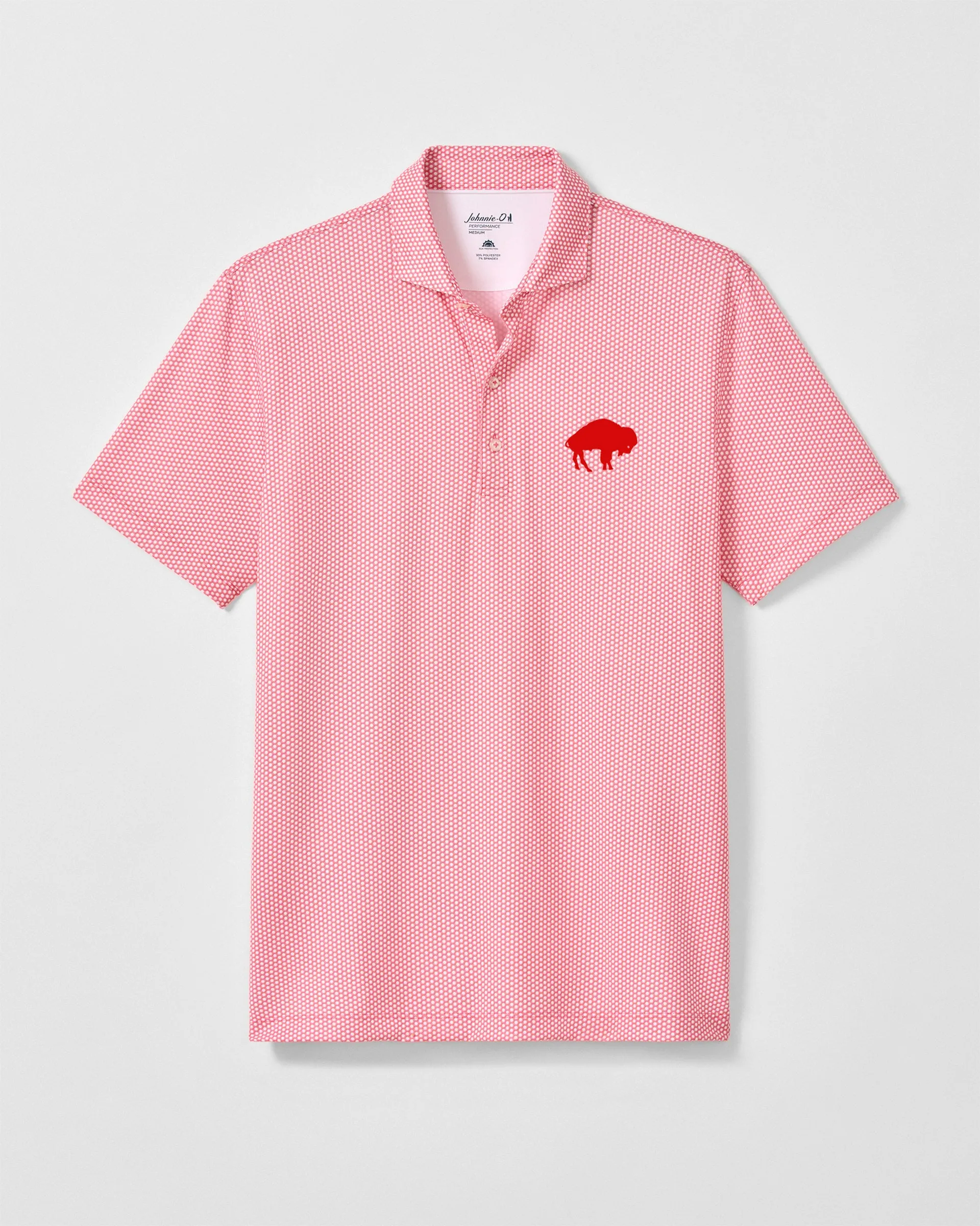 Buffalo Bills Hex Performance Jersey Polo - Classic Logo sold by Johnnie-O product image thumbnail 2