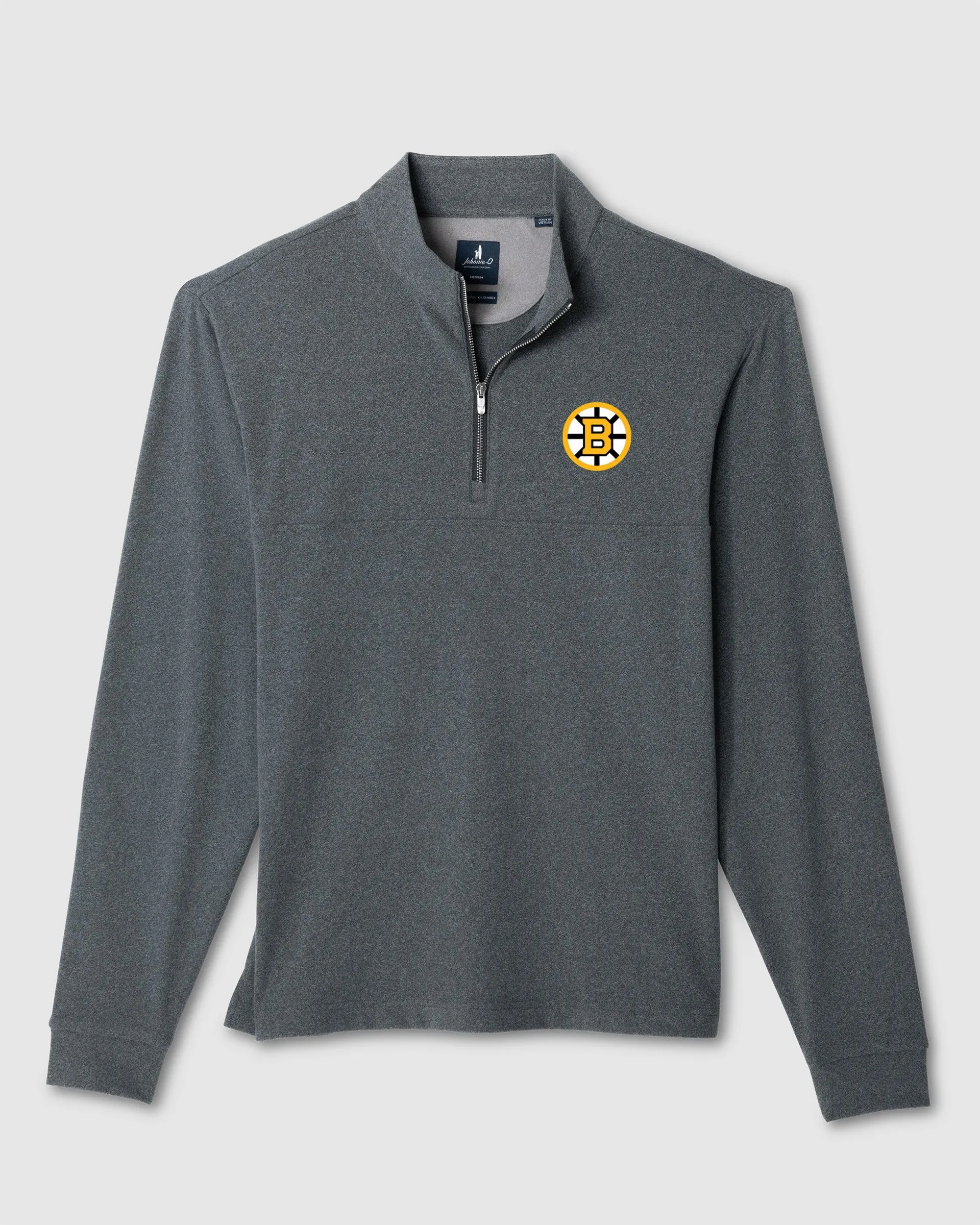 Boston Bruins Mikey Performance 1/4 Zip Pullover sold by Johnnie-O