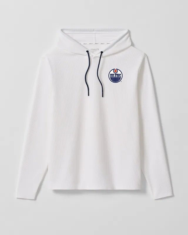 Edmonton Oilers Hoppin Pop Performance Hoodie made by Johnnie-O