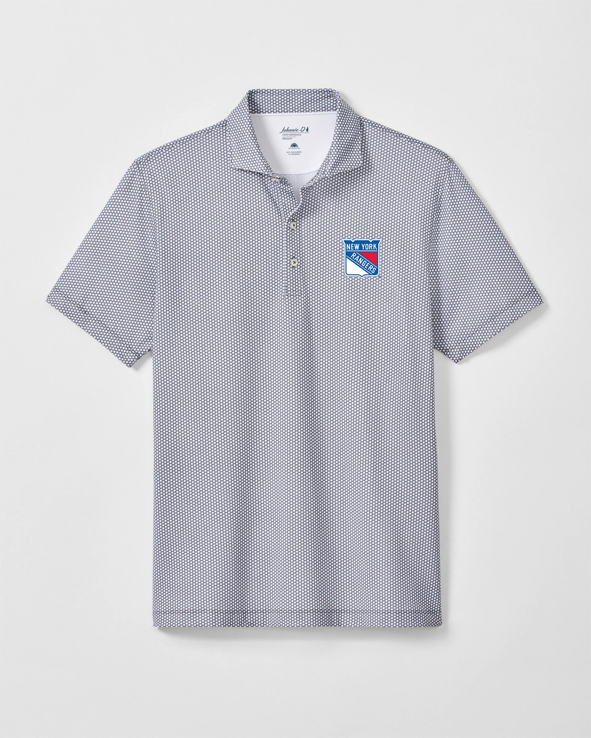 New York Rangers Hex Performance Jersey Polo sold by Johnnie-O