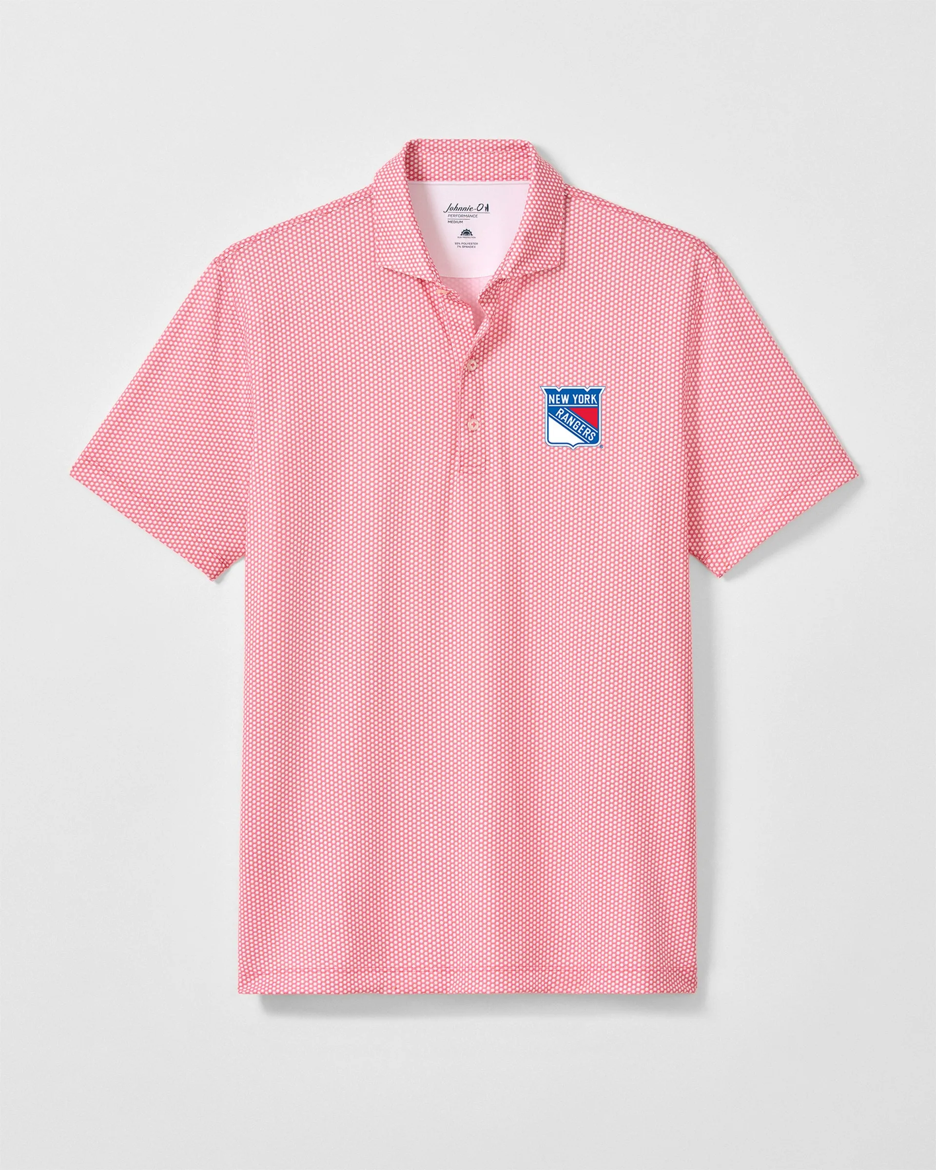 New York Rangers Hex Performance Jersey Polo sold by Johnnie-O product image thumbnail 3