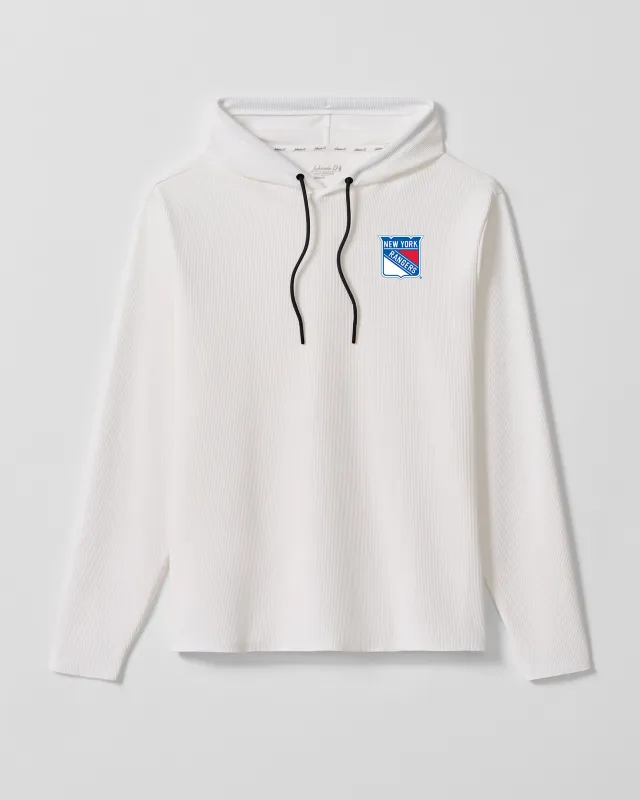 New York Rangers Hoppin Pop Performance Hoodie made by Johnnie-O