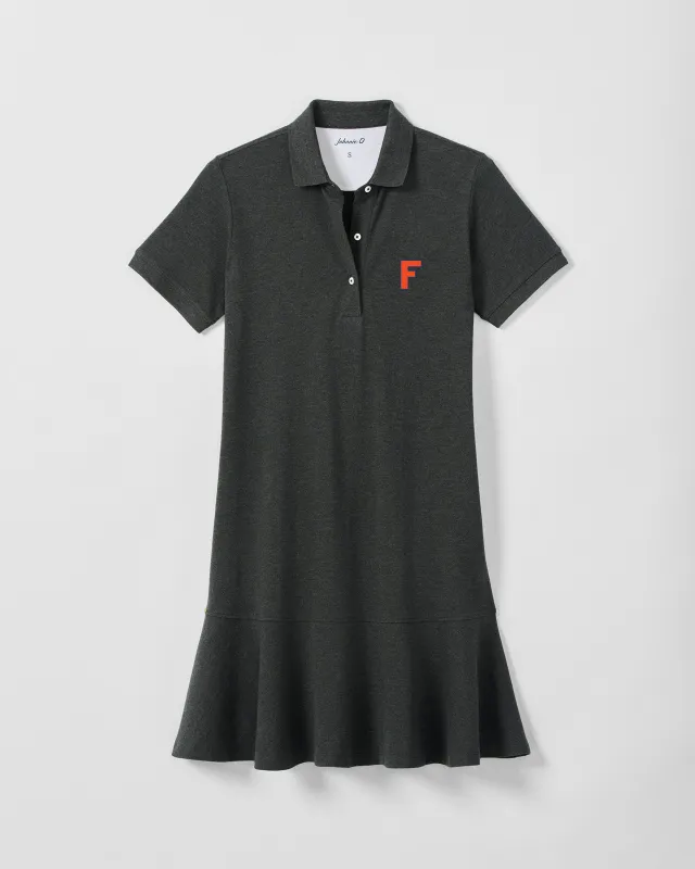 Women's University of Florida Janie Pique Mini Polo Dress - Vault Logo made by Johnnie-O