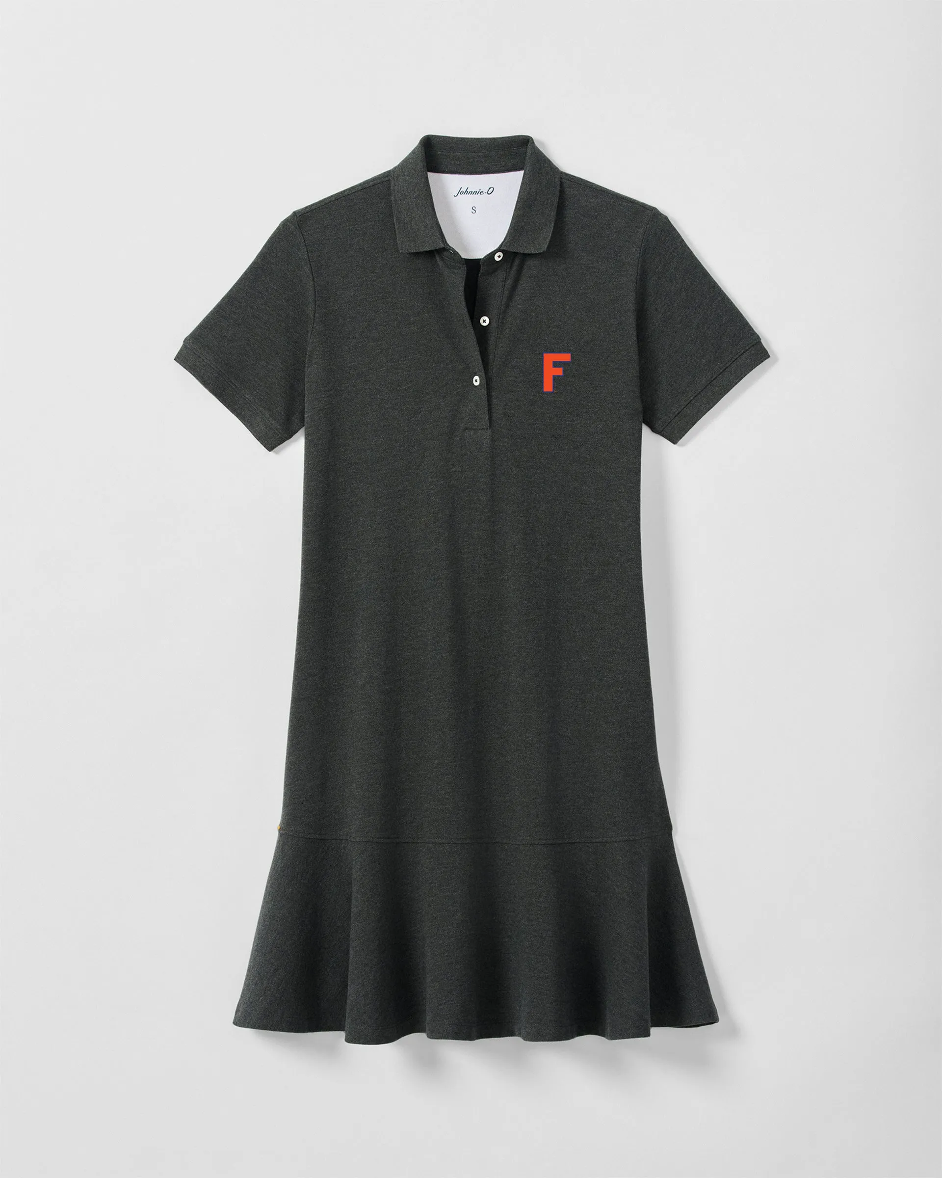 Women's University of Florida Janie Pique Mini Polo Dress - Vault Logo sold by Johnnie-O
