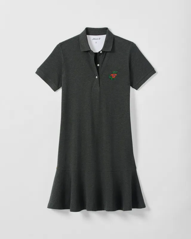 Women's University of Florida Janie Pique Mini Polo Dress - Vault Logo made by Johnnie-O