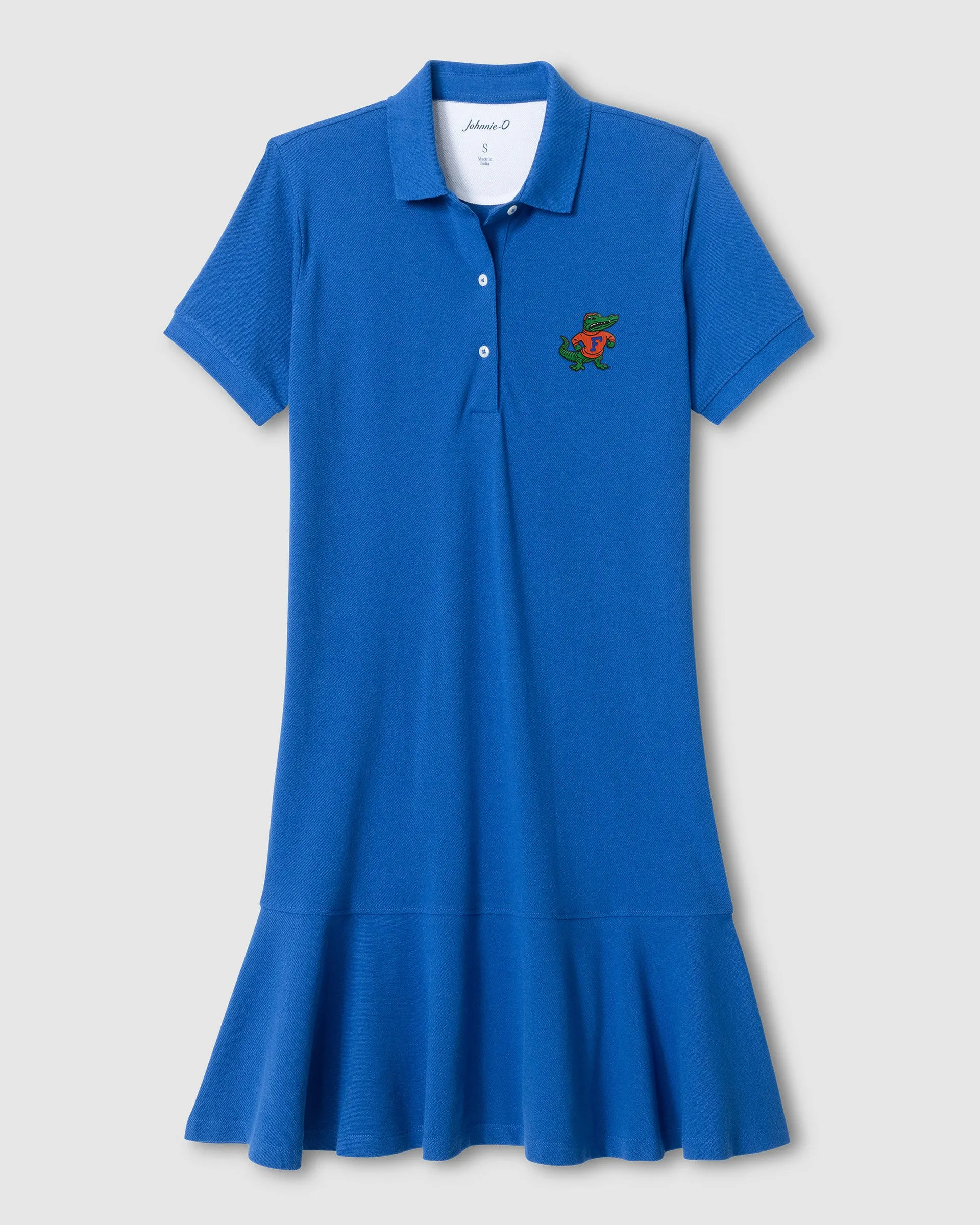 Women's University of Florida Janie Pique Mini Polo Dress - Vault Logo sold by Johnnie-O product image thumbnail 3