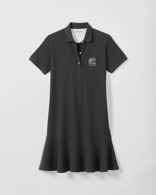 Women's South Carolina Janie Pique Mini Polo Dress made by Johnnie-O
