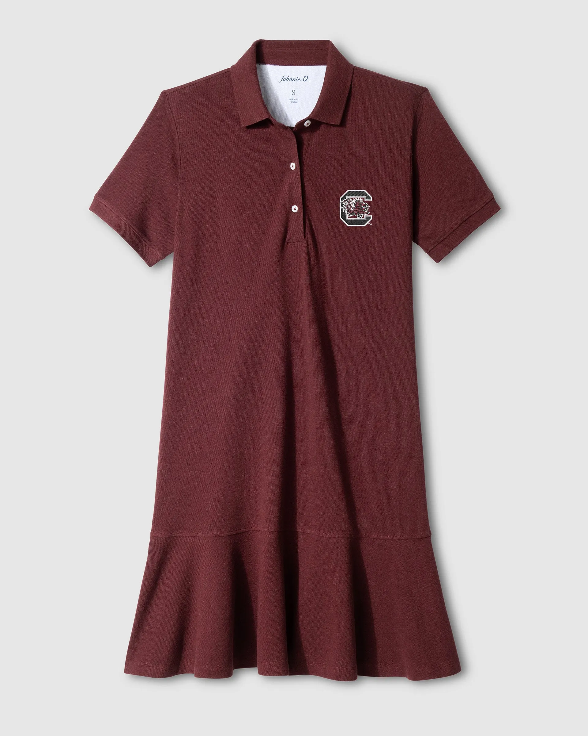 Women's South Carolina Janie Pique Mini Polo Dress sold by Johnnie-O product image thumbnail 3