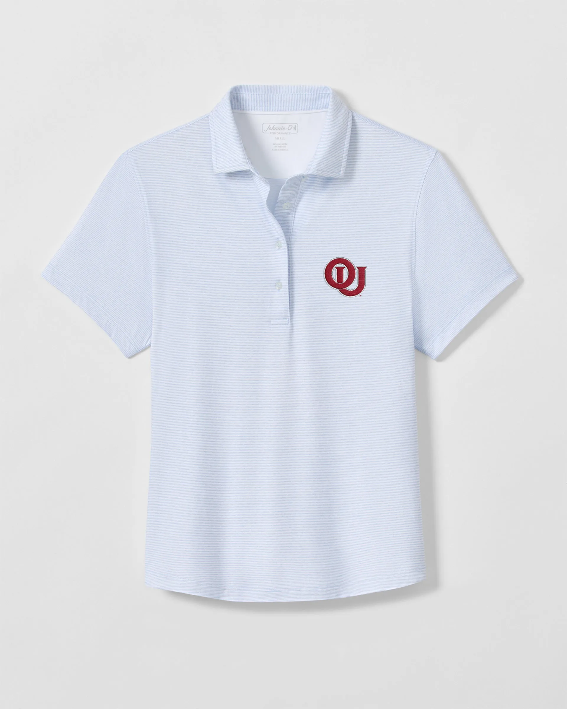 Women's Oklahoma Vault Maxine Featherweight Performance Polo sold by Johnnie-O product image thumbnail 3