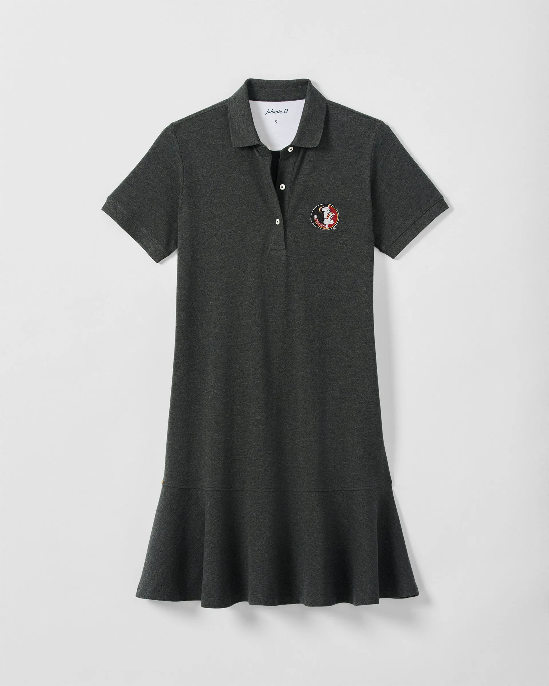 Women's Florida State University Janie Pique Mini Polo Dress - Vault Logo sold by Johnnie-O