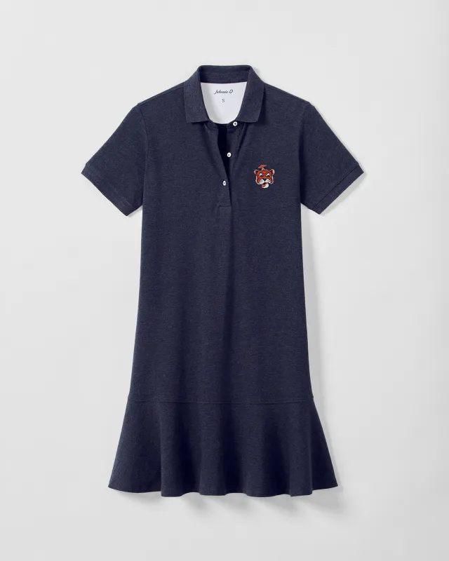 Women's Auburn University Janie Pique Mini Polo Dress - Vault Logo made by Johnnie-O