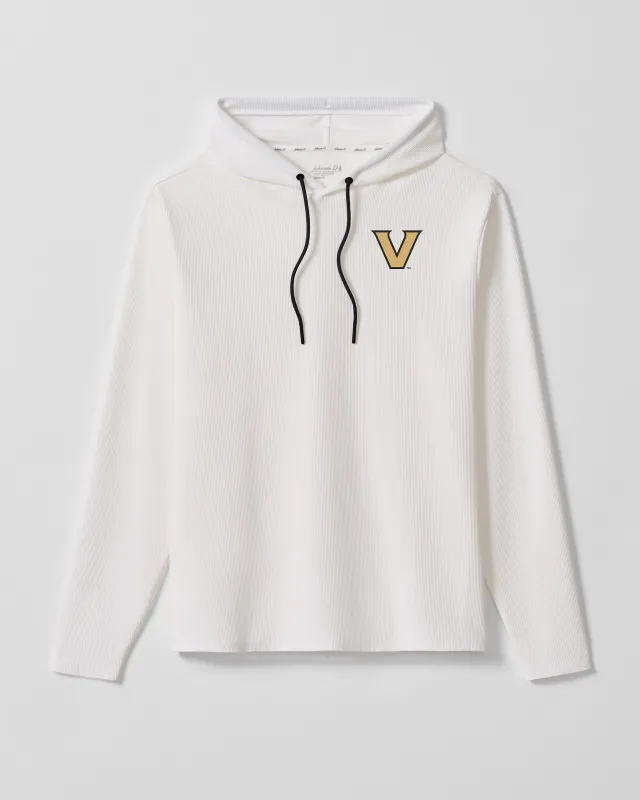 Vanderbilt University Hoppin Pop Performance Hoodie made by Johnnie-O