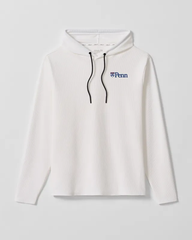 Upenn Hoppin Pop Performance Hoodie made by Johnnie-O