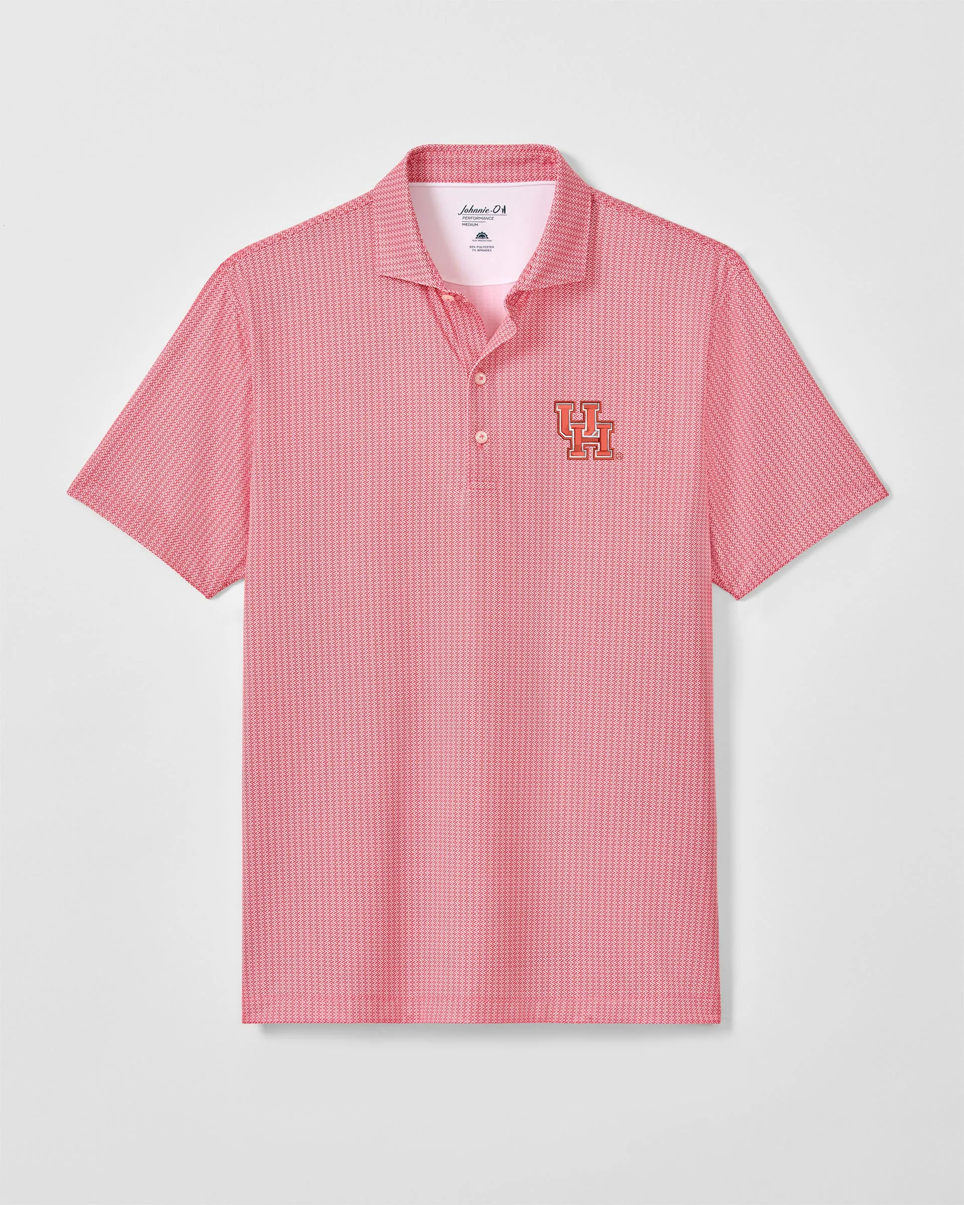 University of Houston Crosslink Printed Performance Jersey Polo sold by Johnnie-O product image thumbnail 2