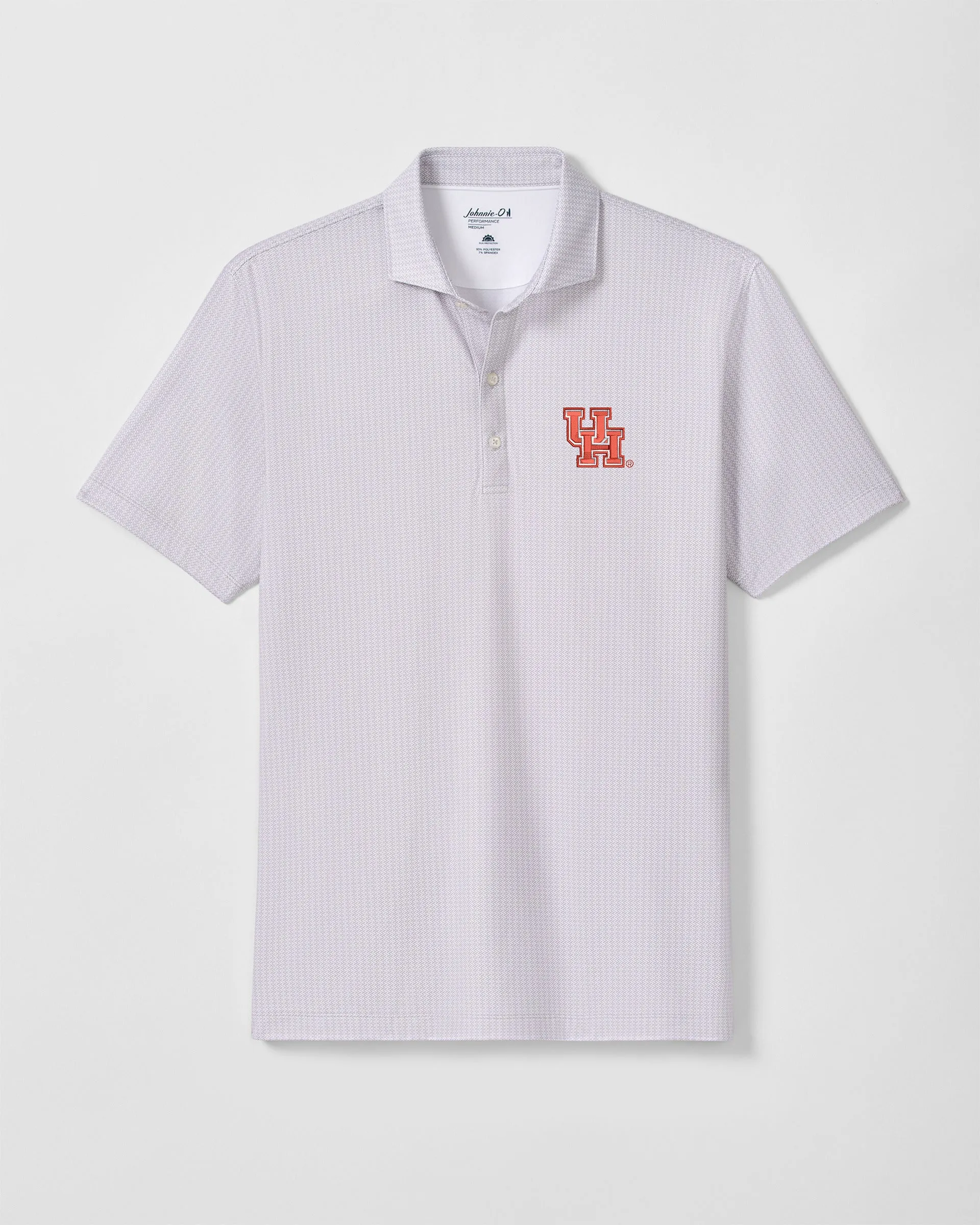 University of Houston Crosslink Printed Performance Jersey Polo sold by Johnnie-O product image thumbnail 3